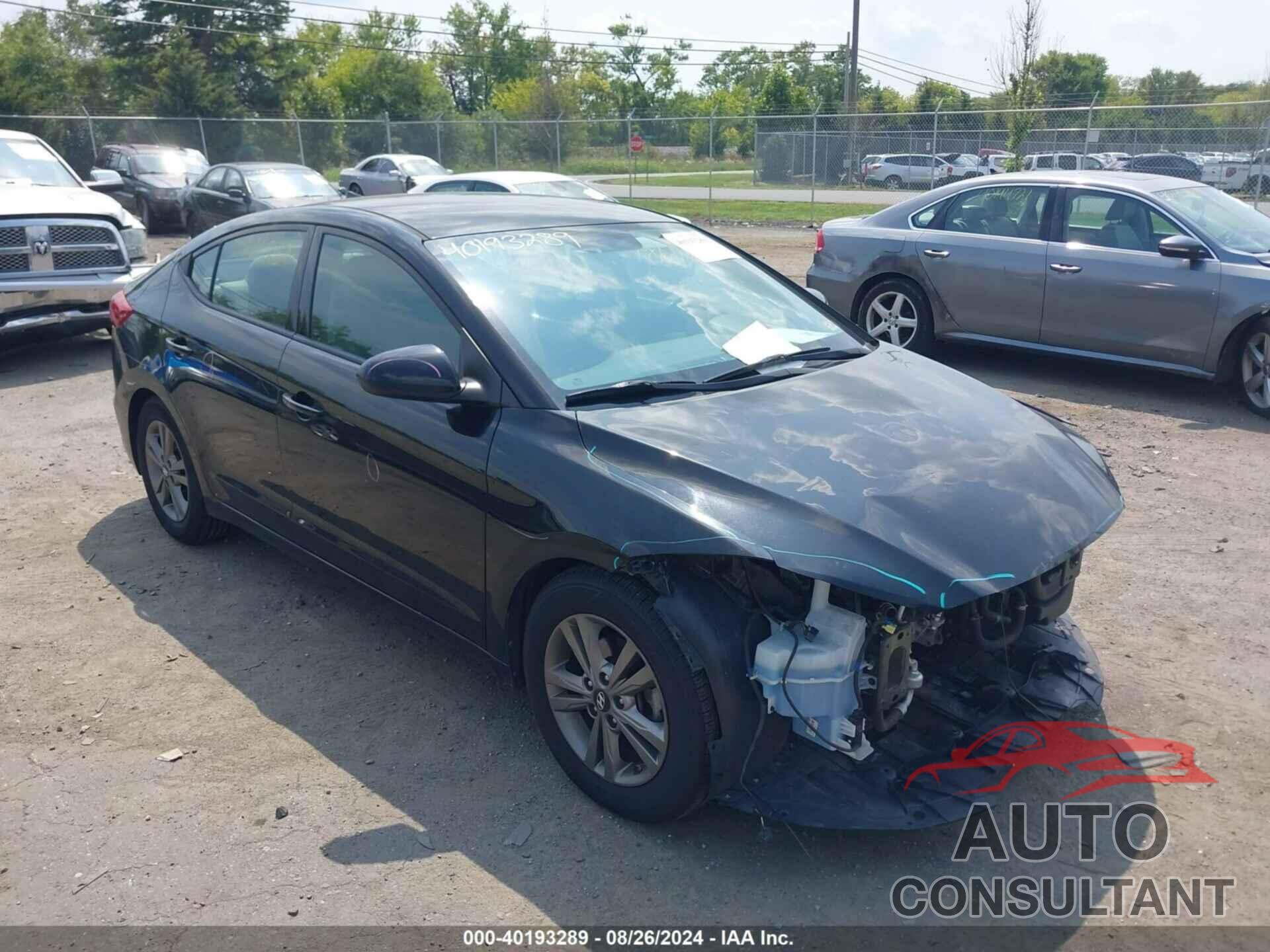 HYUNDAI ELANTRA 2017 - 5NPD84LF4HH039027