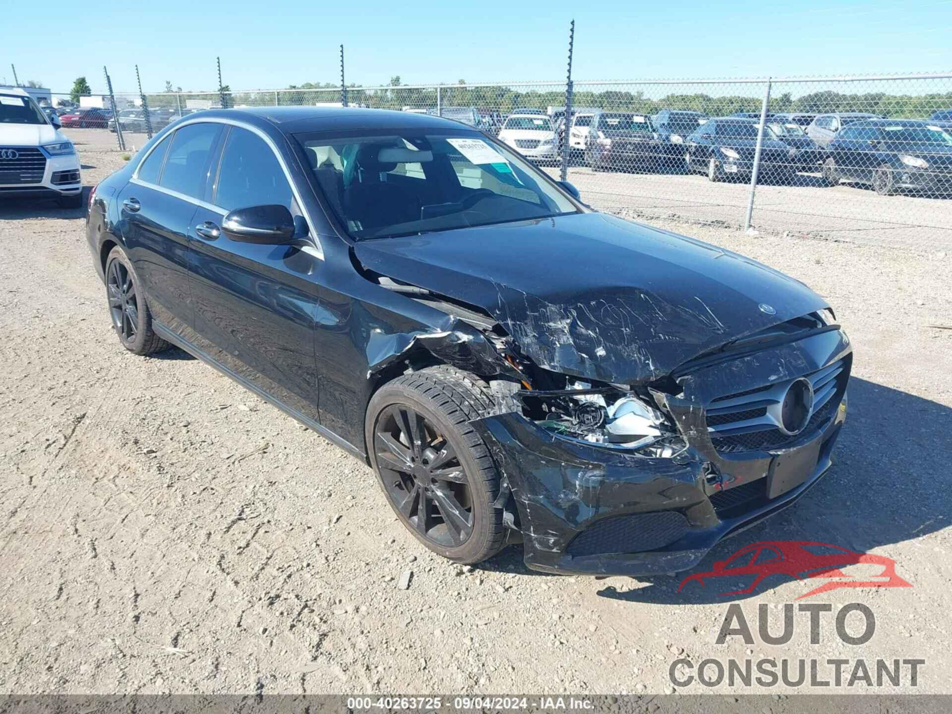 MERCEDES-BENZ C 300 2016 - 55SWF4JBXGU165614