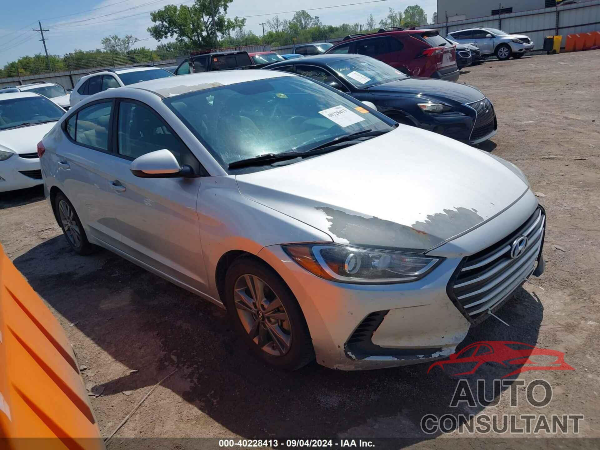 HYUNDAI ELANTRA 2018 - 5NPD84LF0JH300353