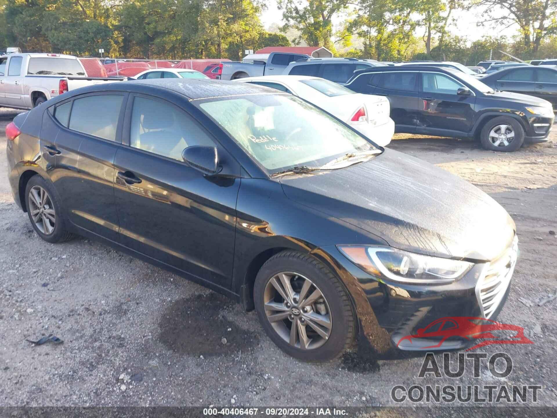 HYUNDAI ELANTRA 2018 - 5NPD84LF1JH358164