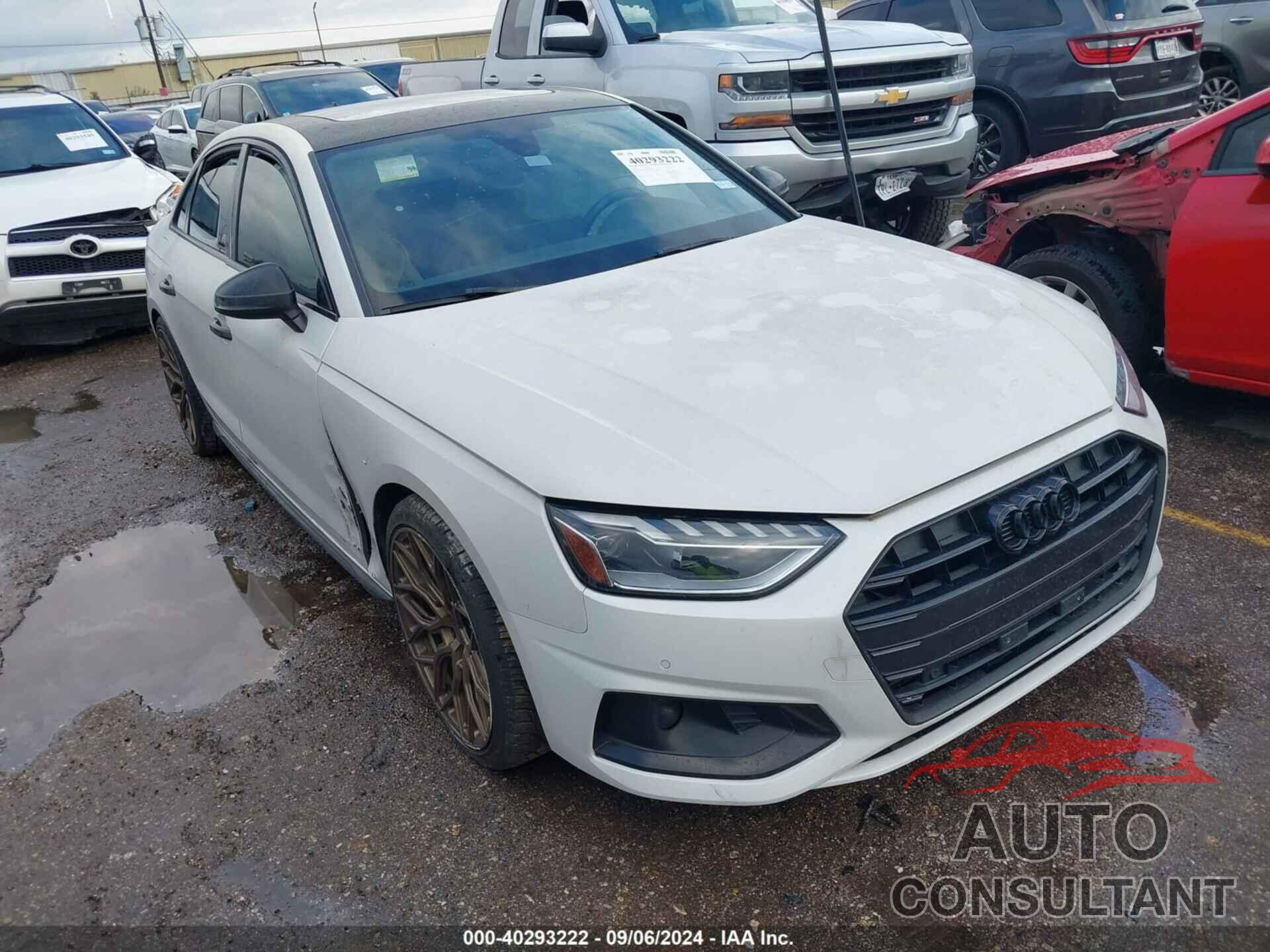 AUDI A4 2020 - WAUHMAF48LN010125