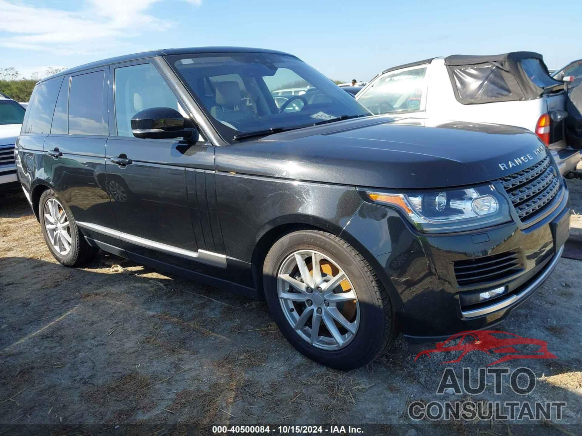 LAND ROVER RANGE ROVER 2017 - SALGR2FKXHA359718