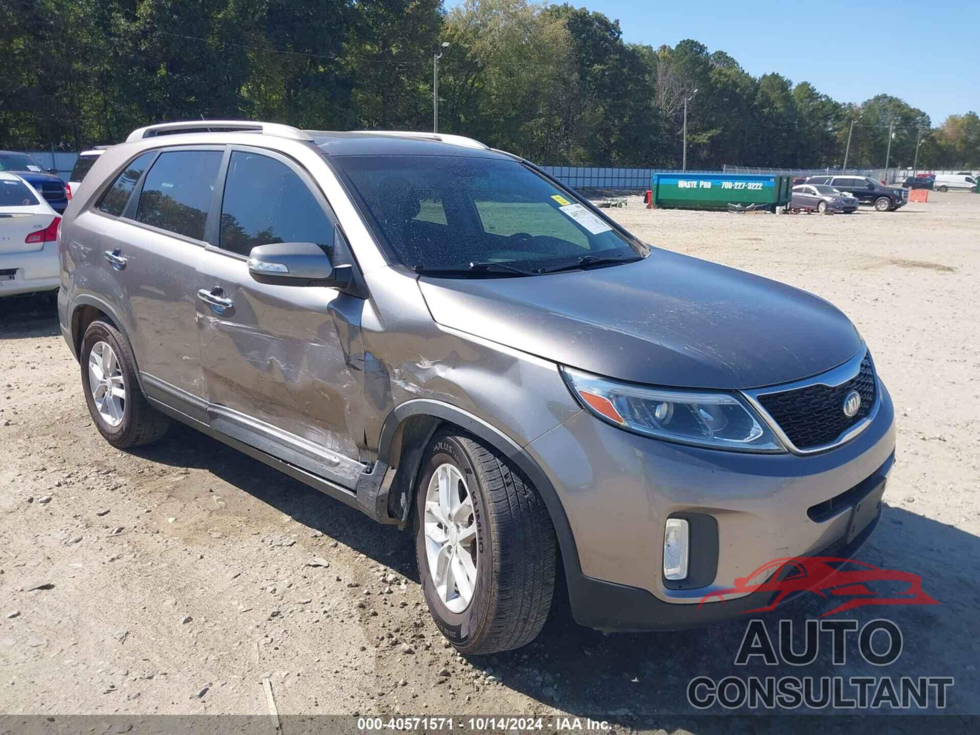 KIA SORENTO 2015 - 5XYKT3A66FG597064