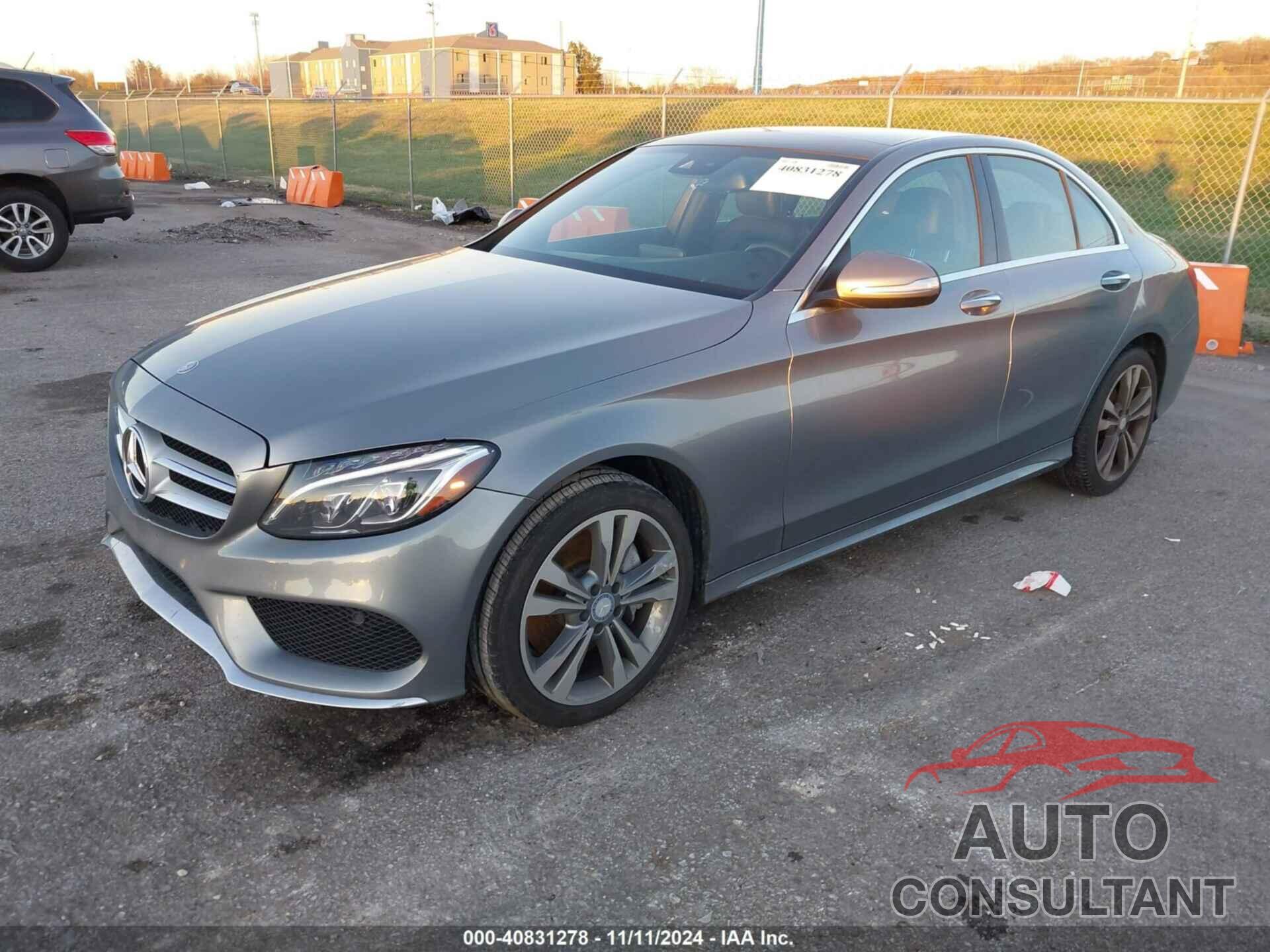 MERCEDES-BENZ C 300 2015 - 55SWF4KB1FU063339