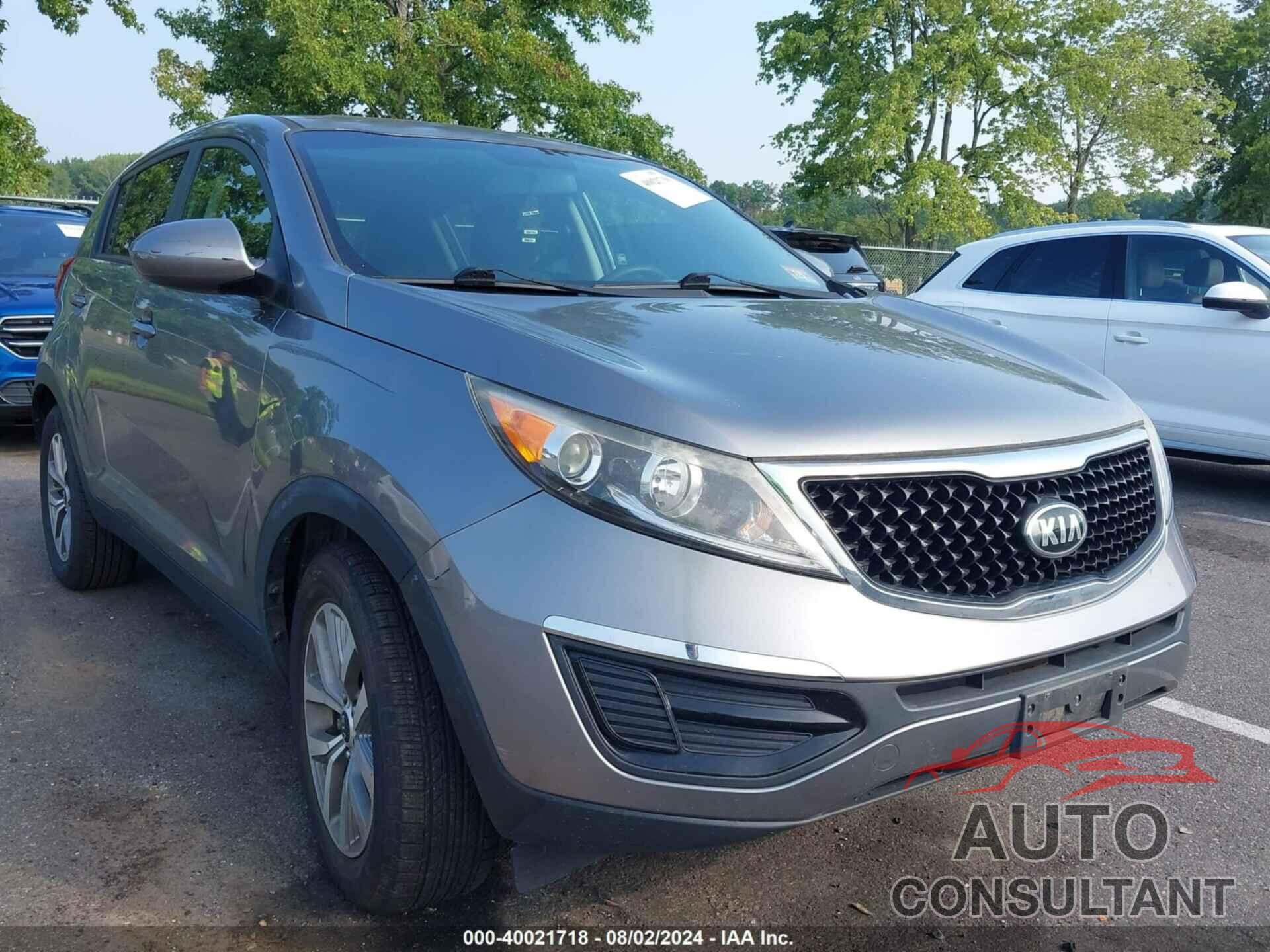 KIA SPORTAGE 2016 - KNDPB3AC8G7837633