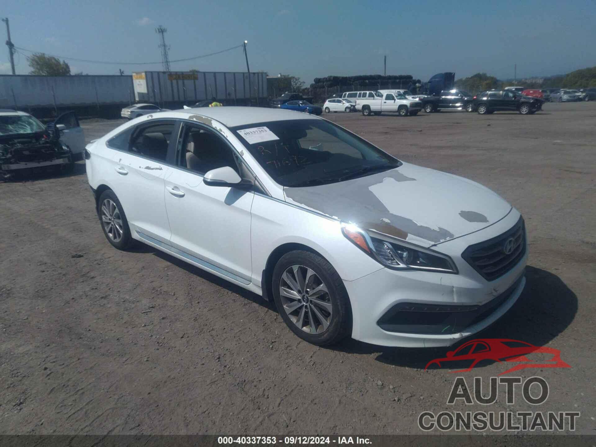 HYUNDAI SONATA 2017 - 5NPE34AF8HH453420