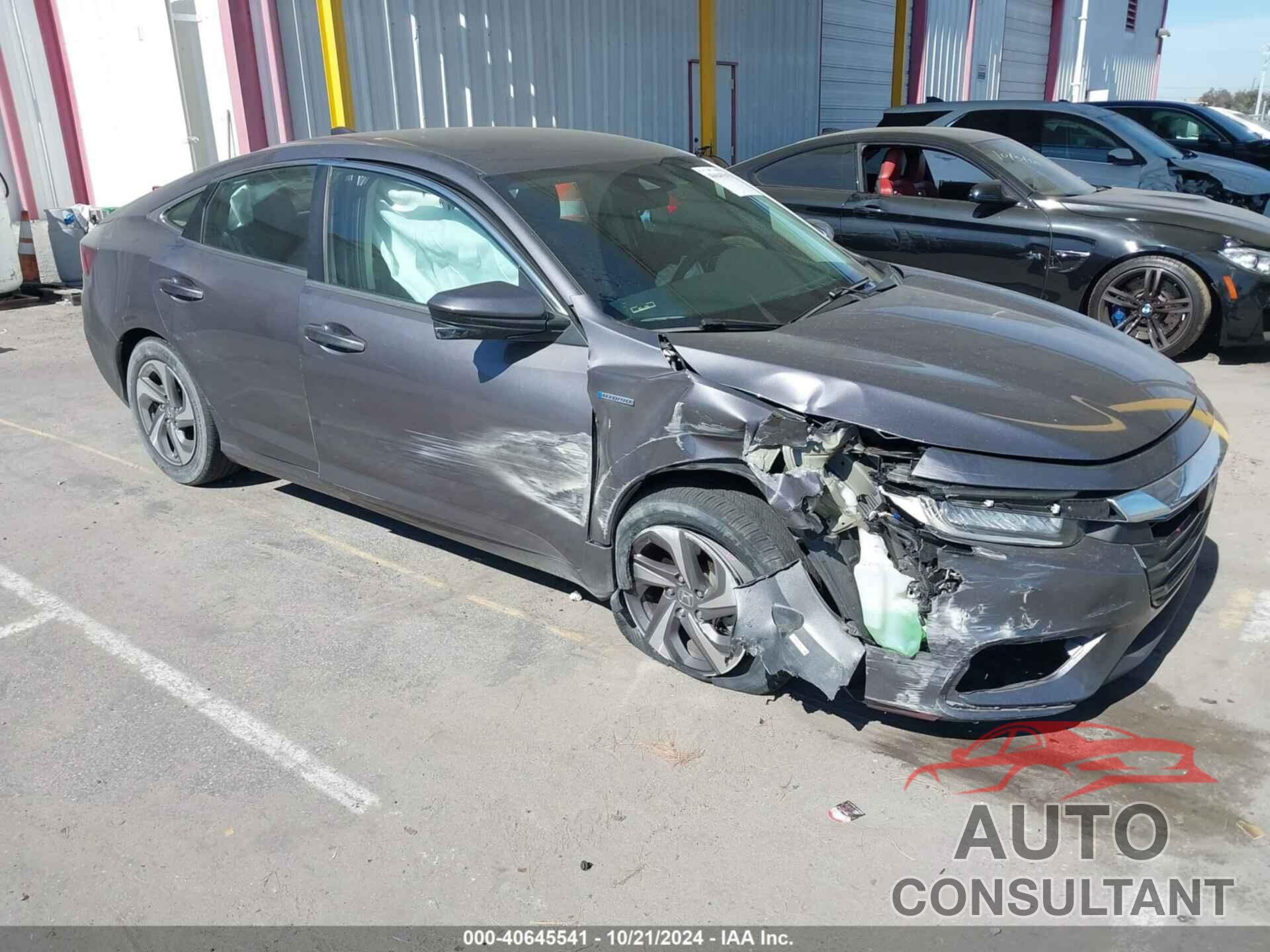 HONDA INSIGHT 2019 - 19XZE4F52KE024894