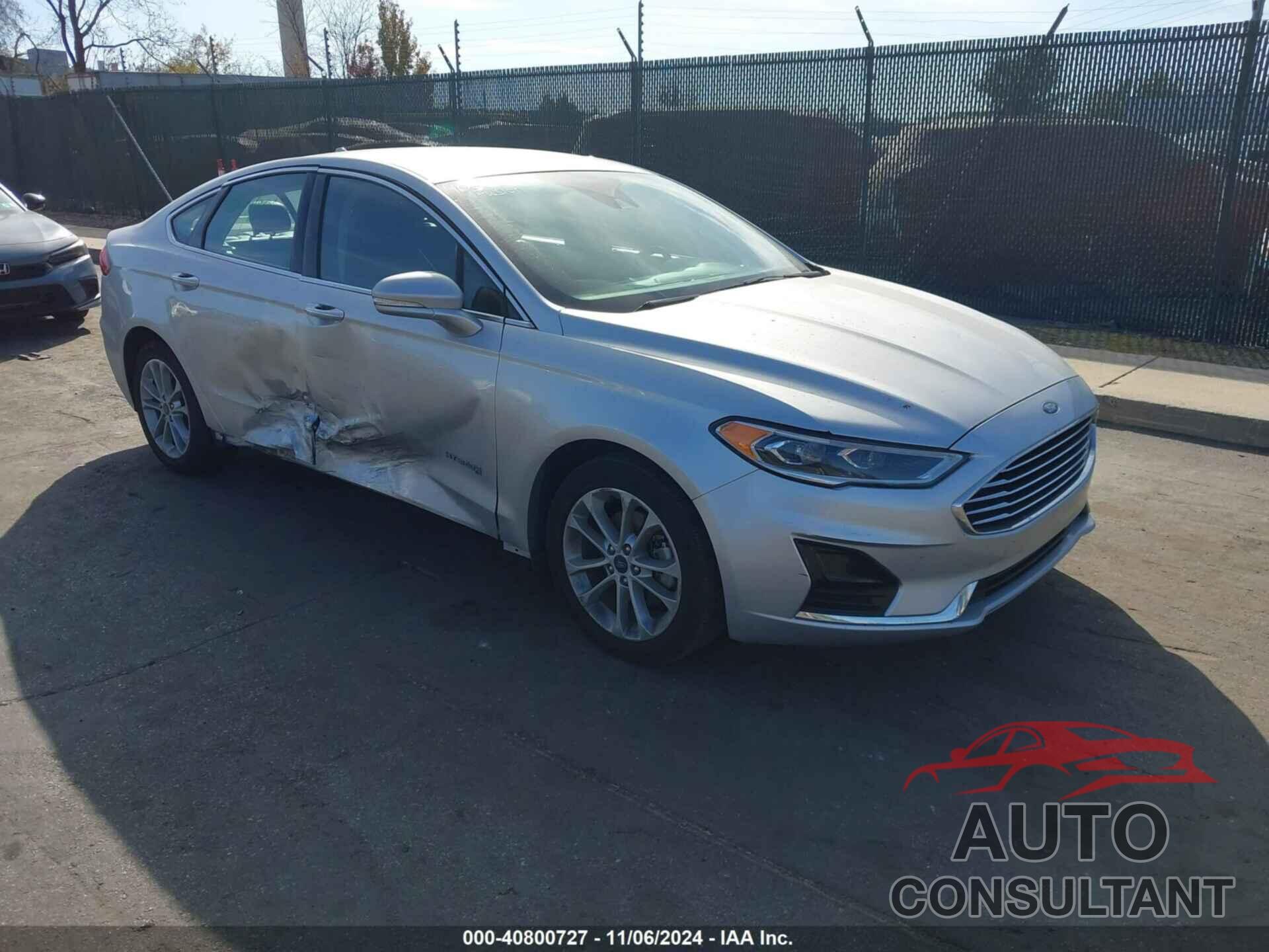 FORD FUSION HYBRID 2019 - 3FA6P0MU8KR119667