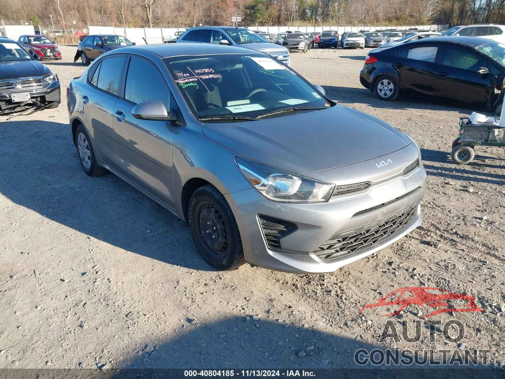 KIA RIO 2022 - 3KPA24AD8NE431868