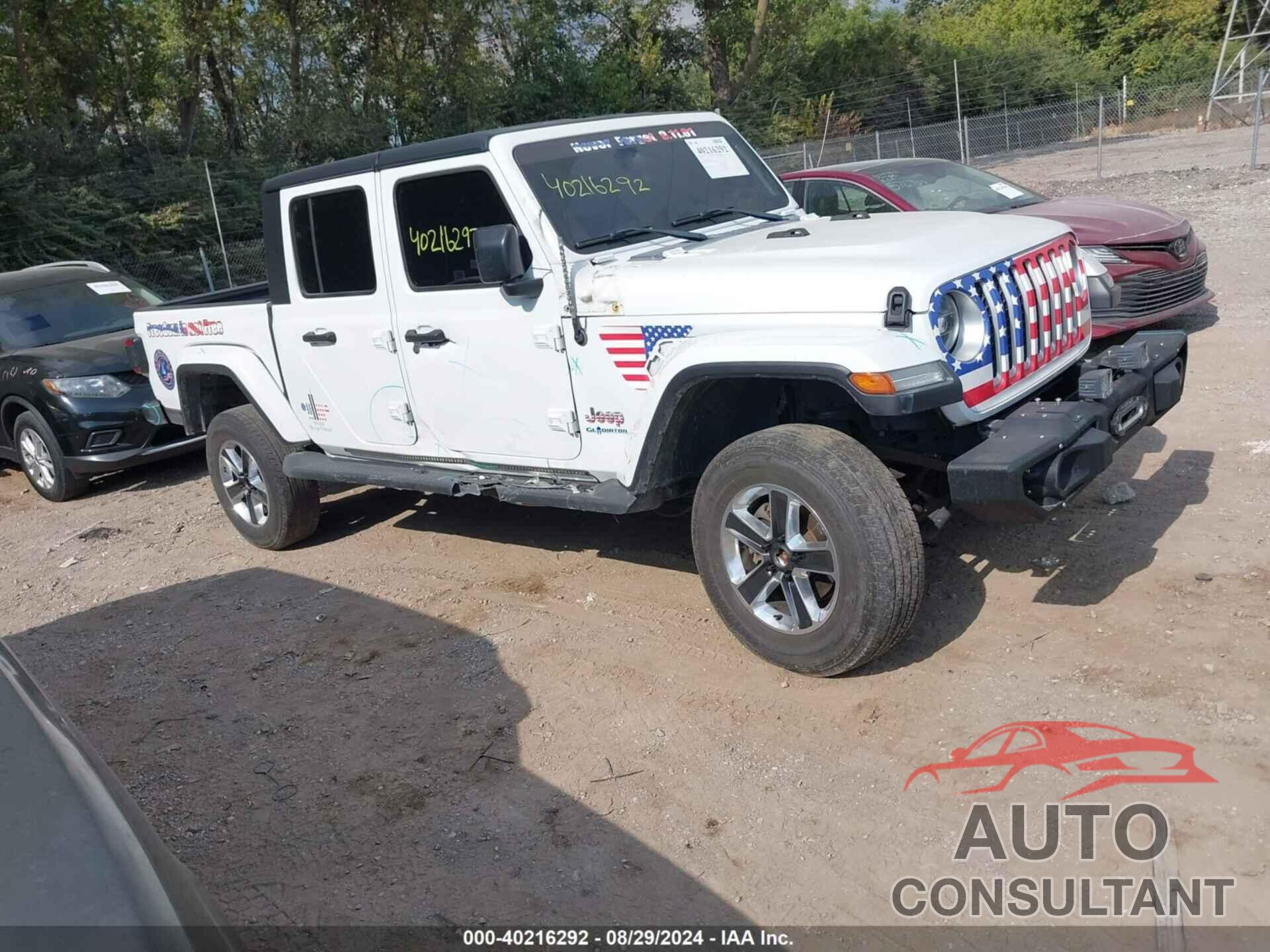 JEEP GLADIATOR 2020 - 1C6HJTFG3LL122612