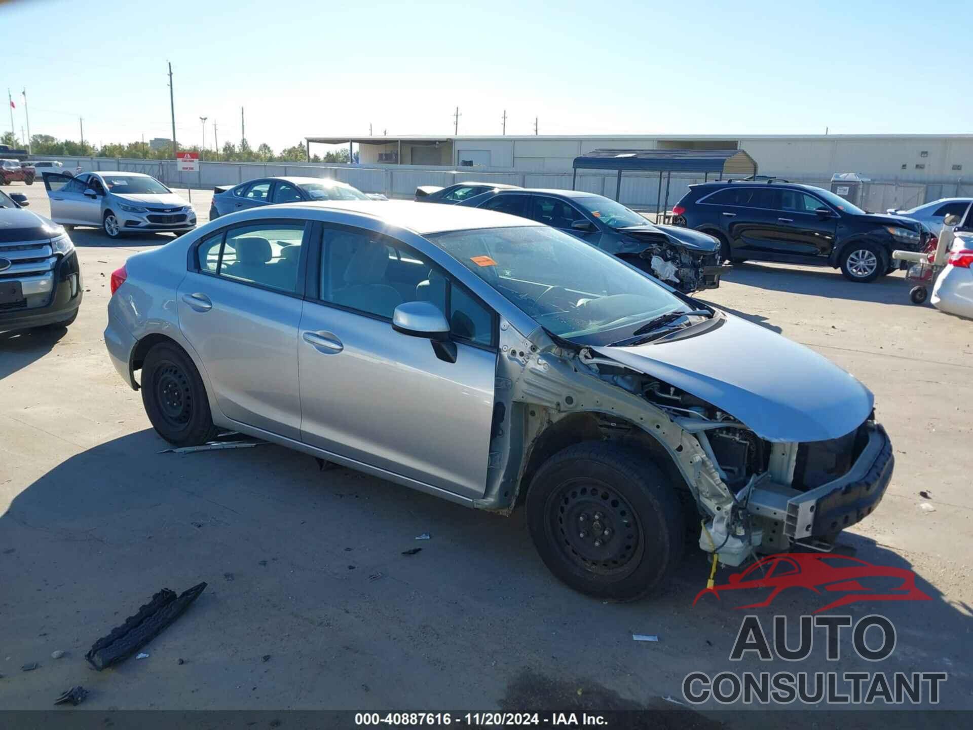 HONDA CIVIC 2012 - 19XFB2F53CE323411