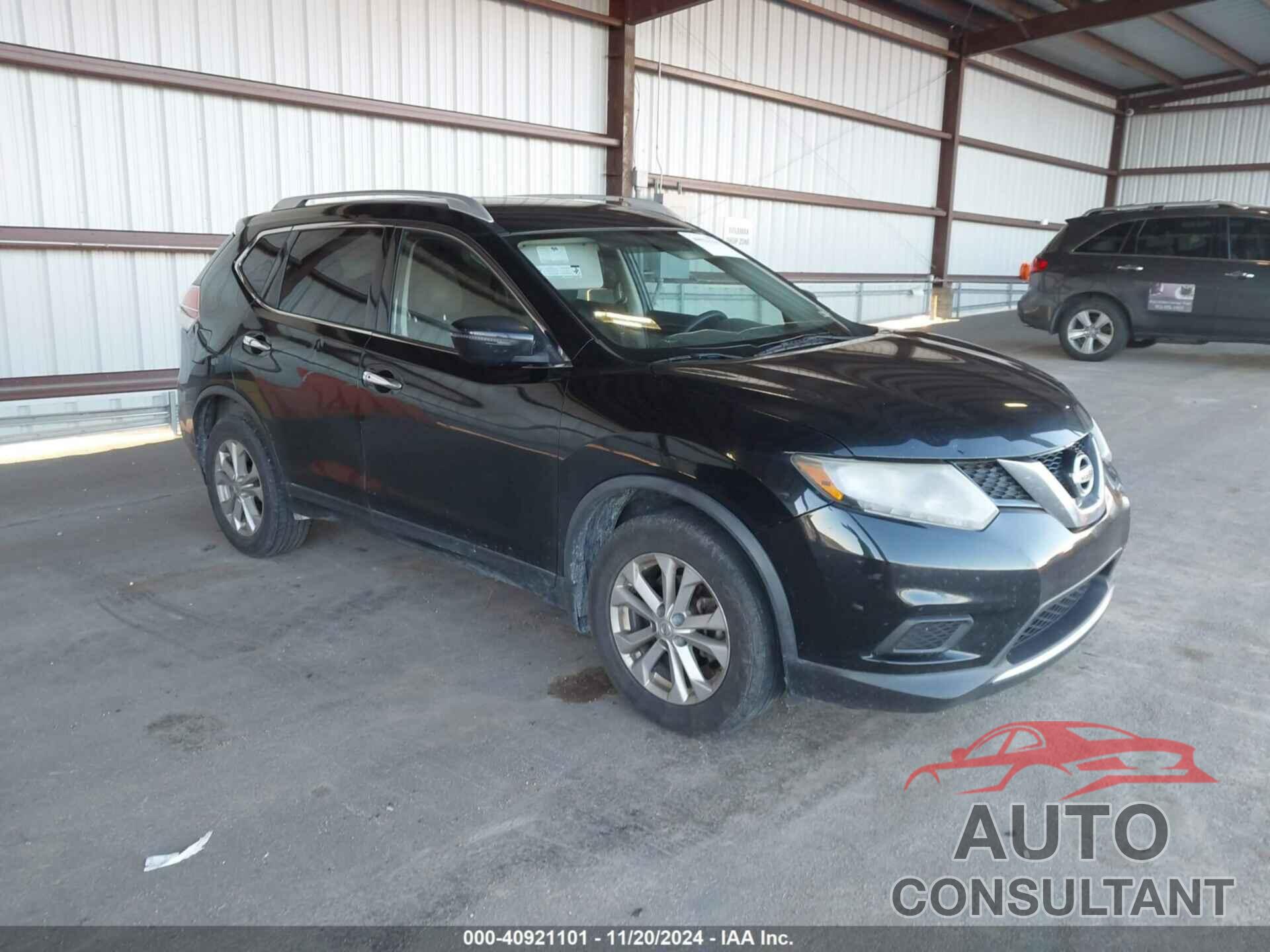 NISSAN ROGUE 2016 - KNMAT2MT9GP641158