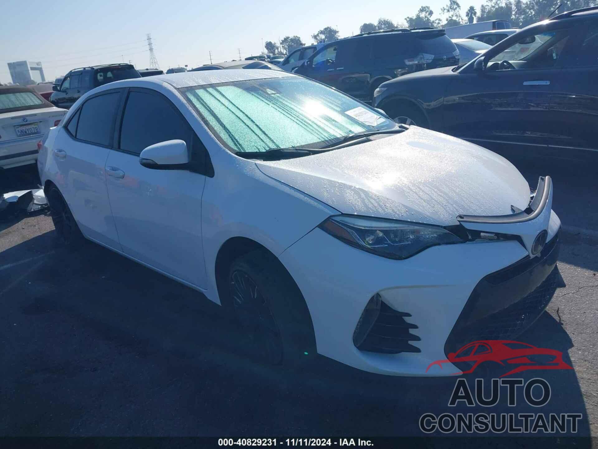 TOYOTA COROLLA 2018 - 5YFBURHE1JP760012