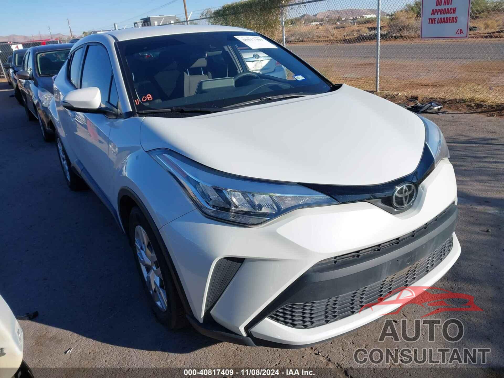 TOYOTA C-HR 2020 - NMTKHMBXXLR118477