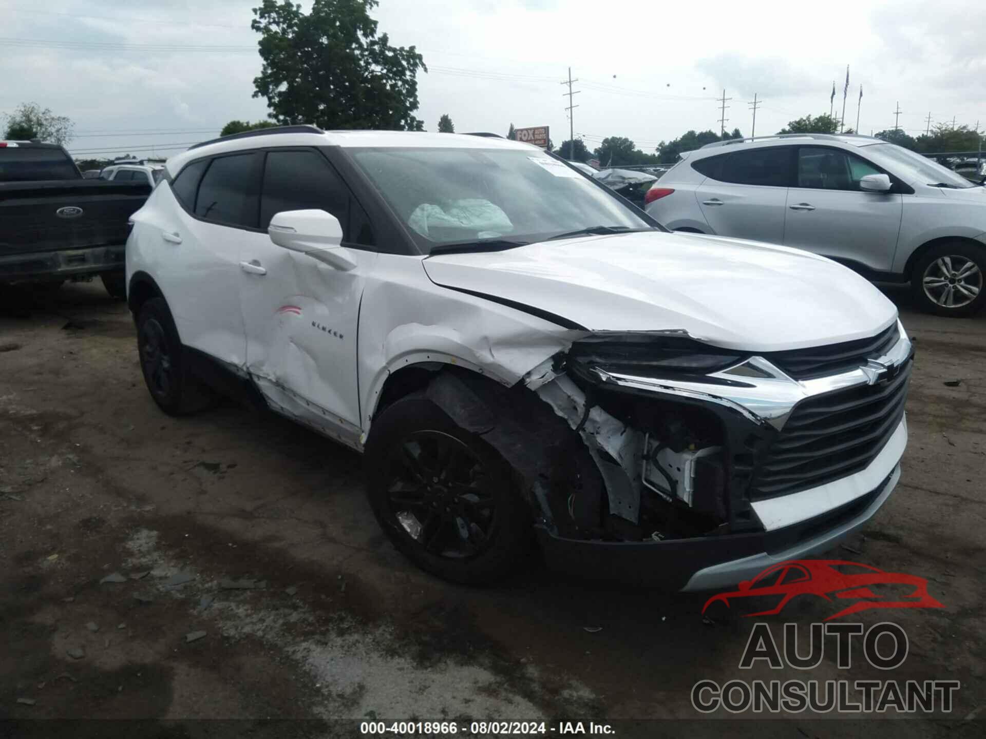 CHEVROLET BLAZER 2019 - 3GNKBBRA9KS674726