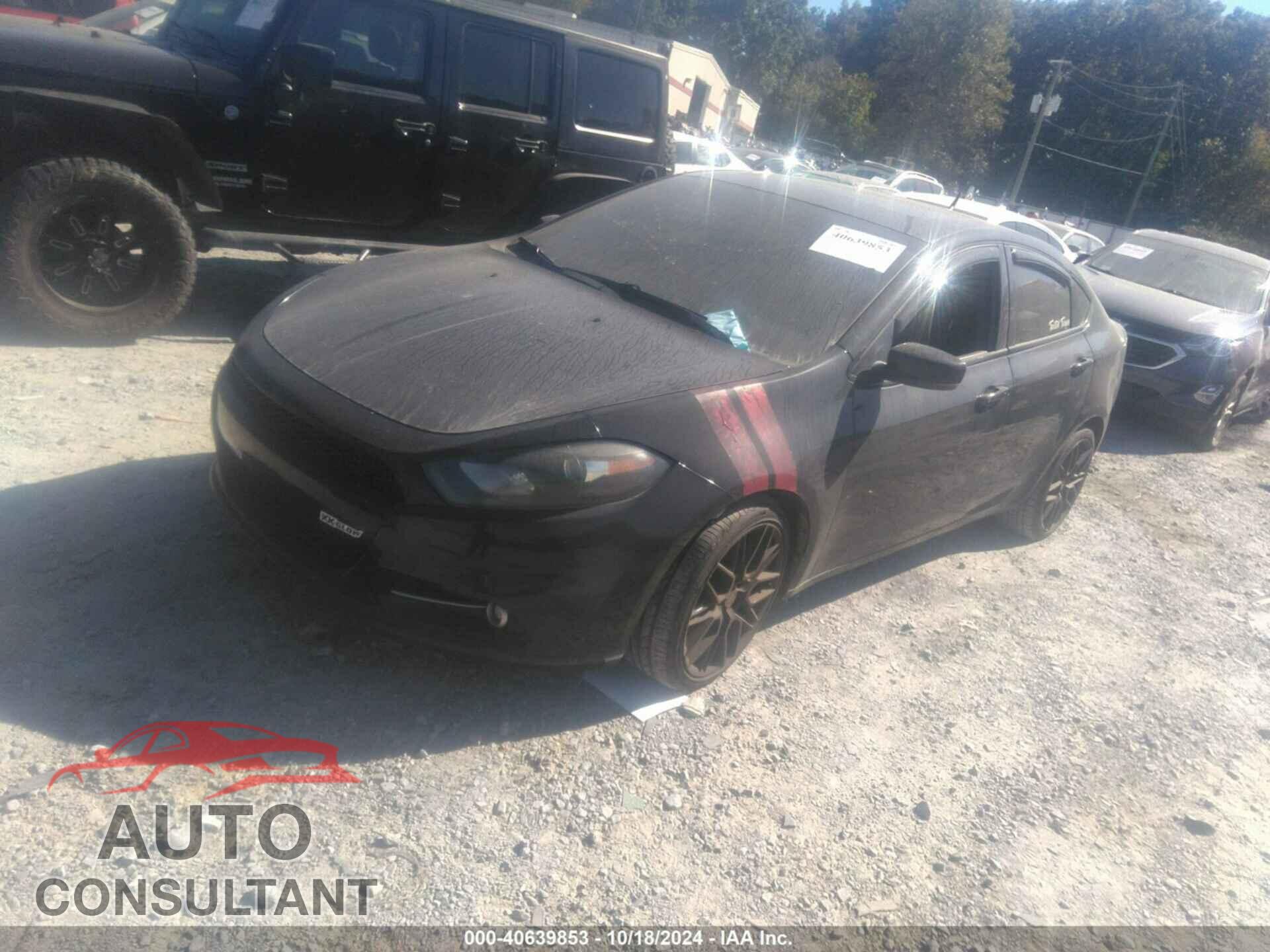 DODGE DART 2014 - 1C3CDFEB3ED725076