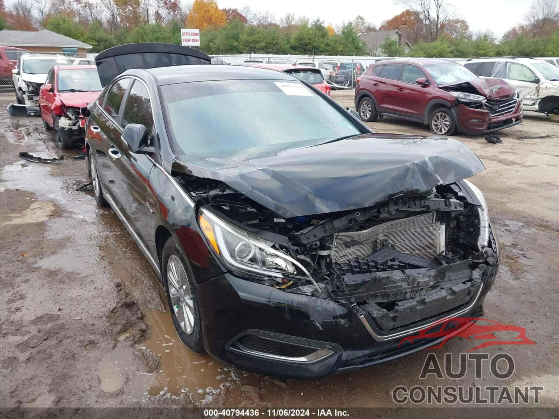 HYUNDAI SONATA HYBRID 2016 - KMHE24L14GA024488