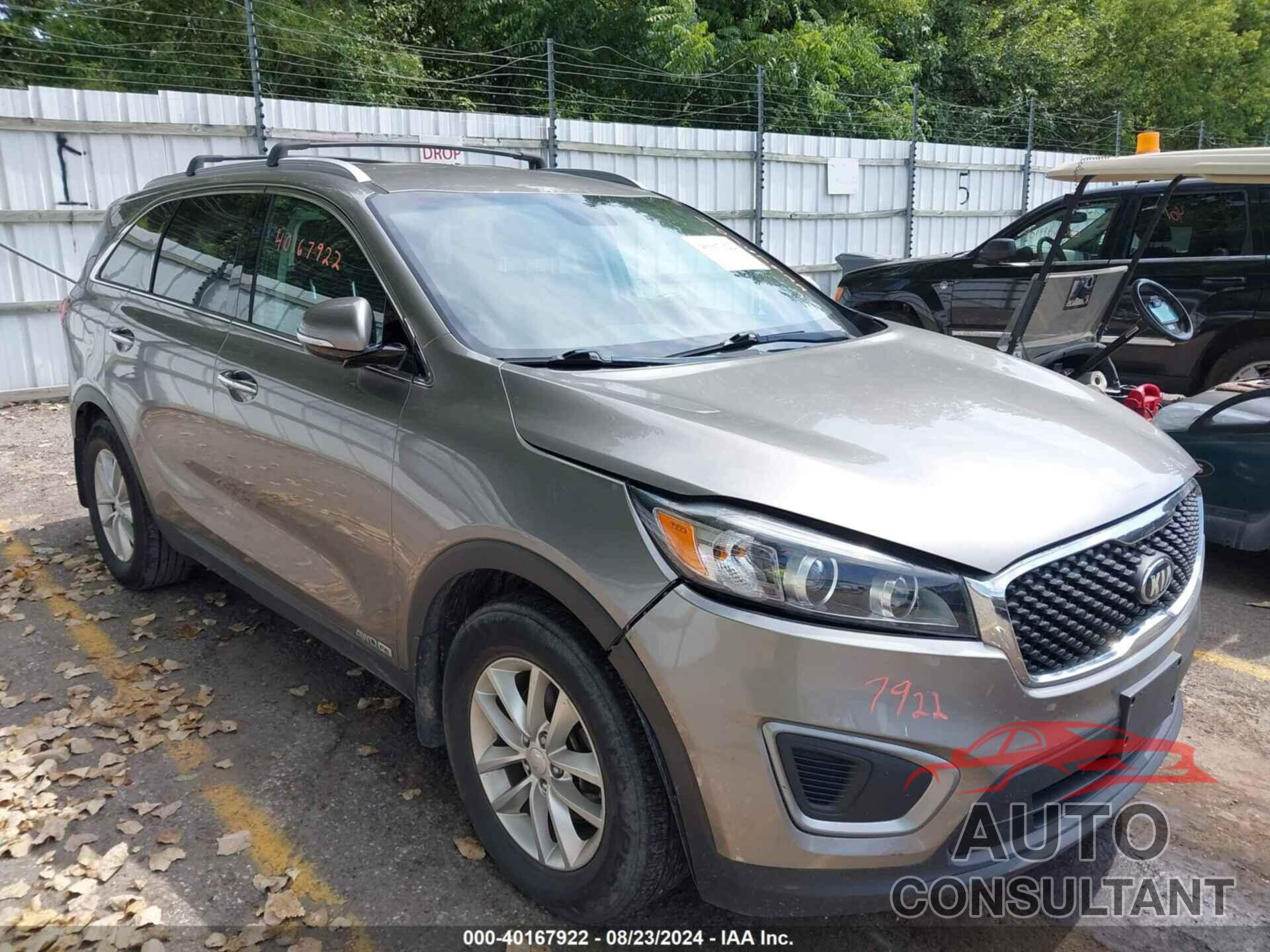 KIA SORENTO 2016 - 5XYPGDA57GG103058
