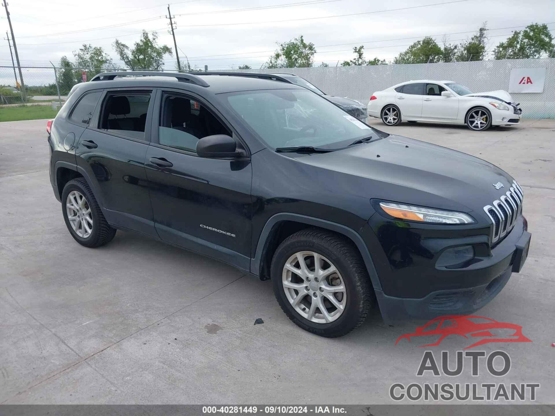 JEEP CHEROKEE 2016 - 1C4PJLAB4GW265637