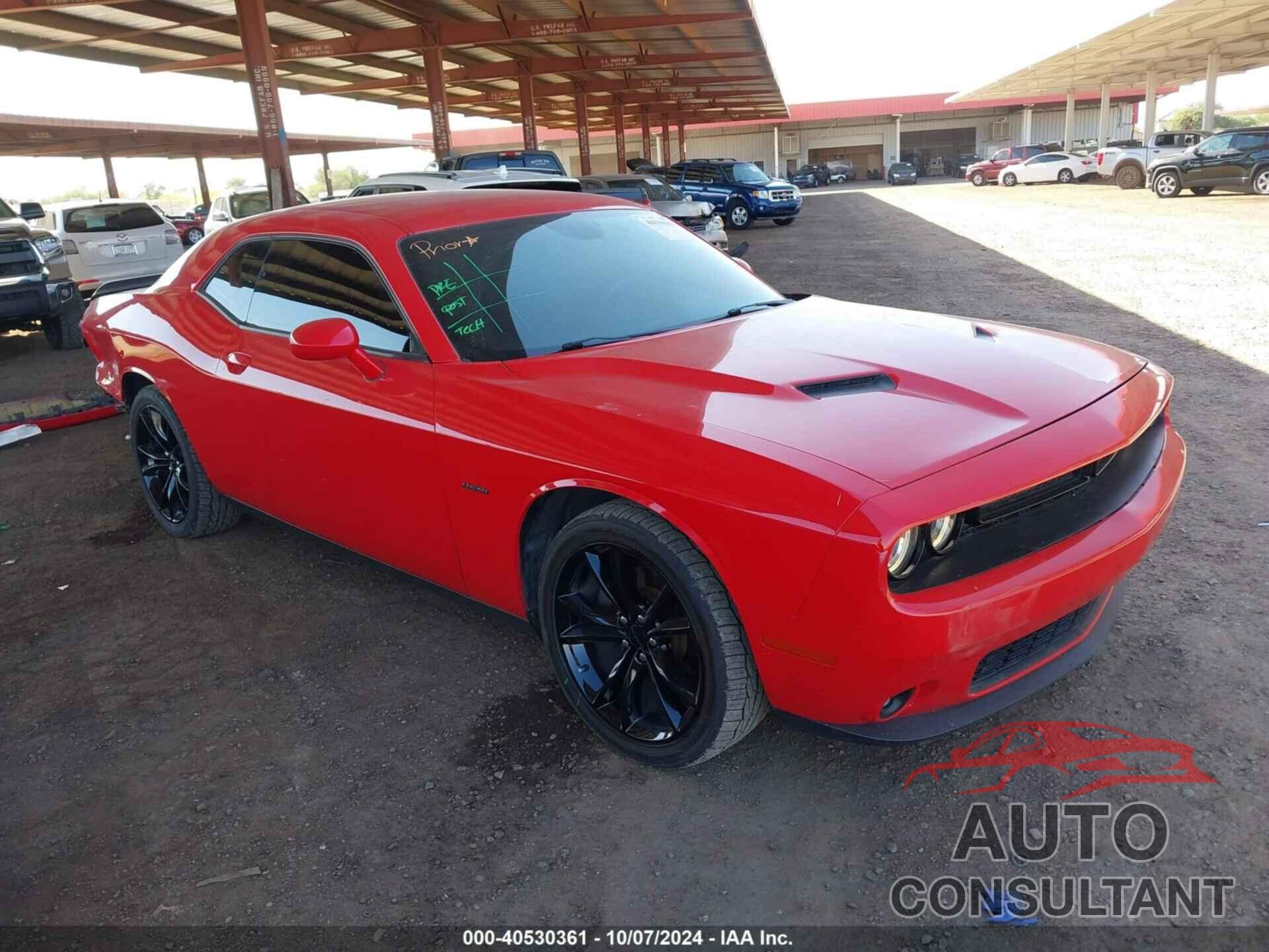 DODGE CHALLENGER 2016 - 2C3CDZBT9GH289743