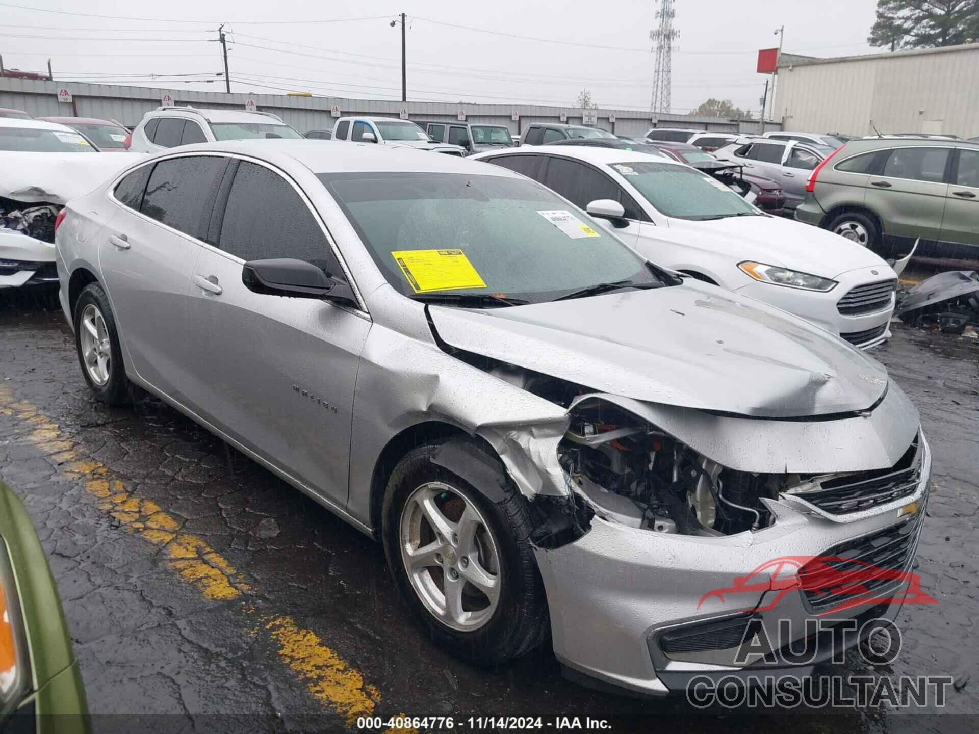 CHEVROLET MALIBU 2017 - 1G1ZB5ST7HF196056