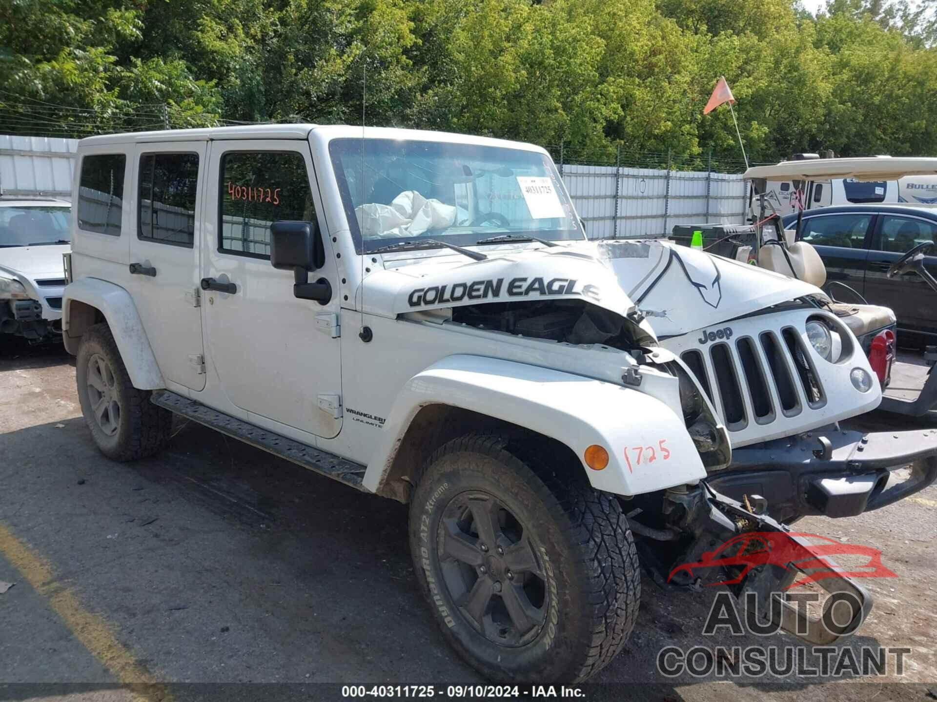 JEEP WRANGLER JK UNLIMITED 2018 - 1C4BJWDG4JL902862