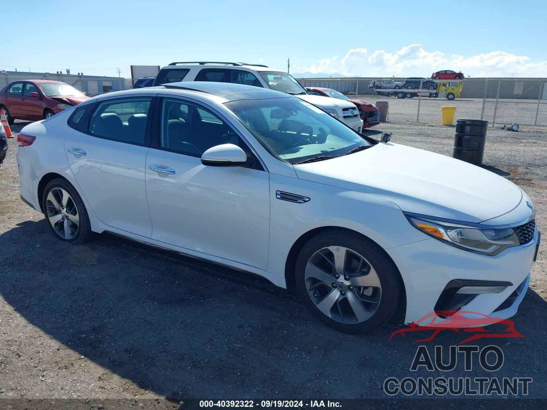 KIA OPTIMA 2019 - 5XXGT4L38KG310255