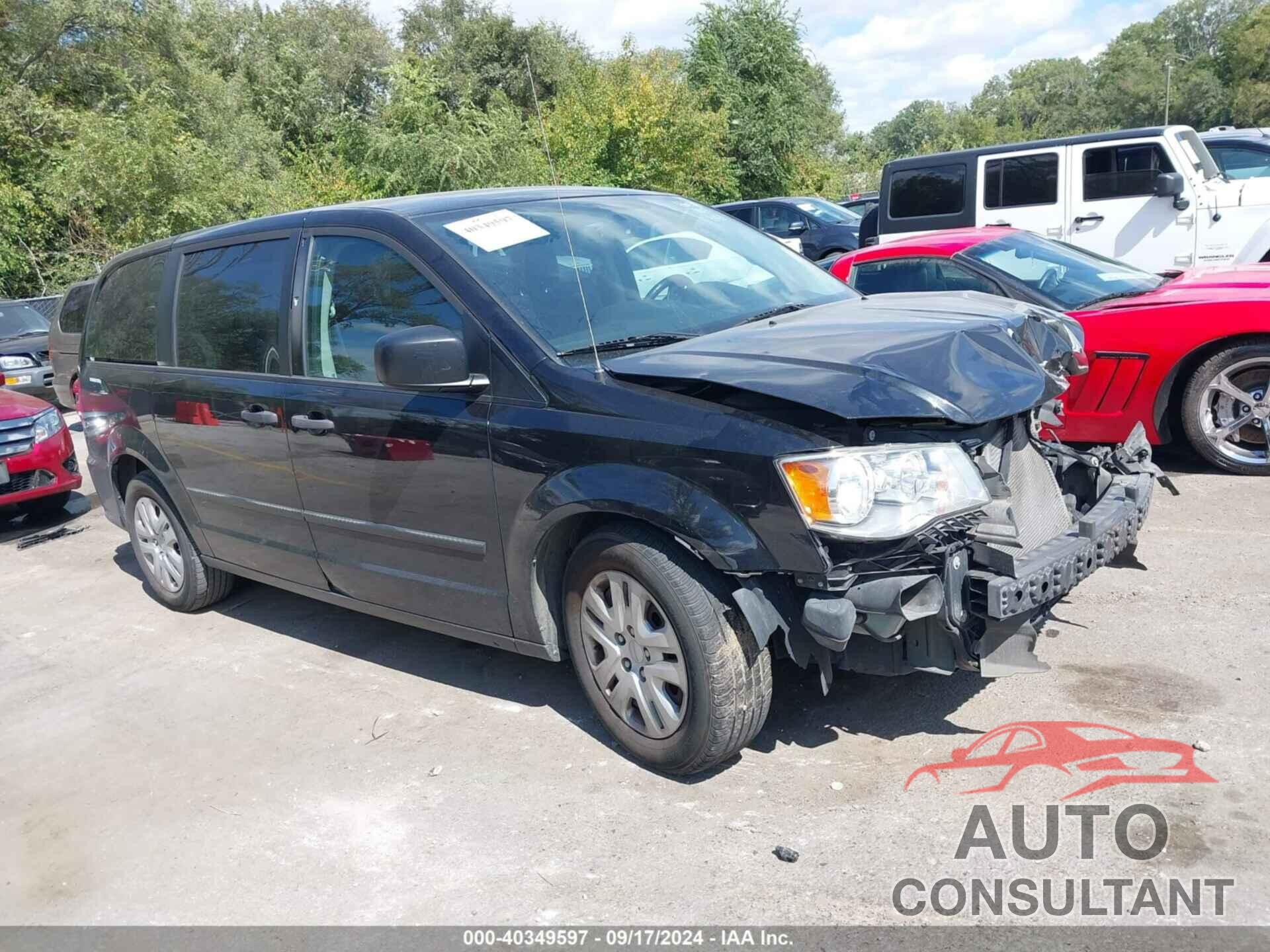 DODGE GRAND CARAVAN 2016 - 2C4RDGBG8GR316793