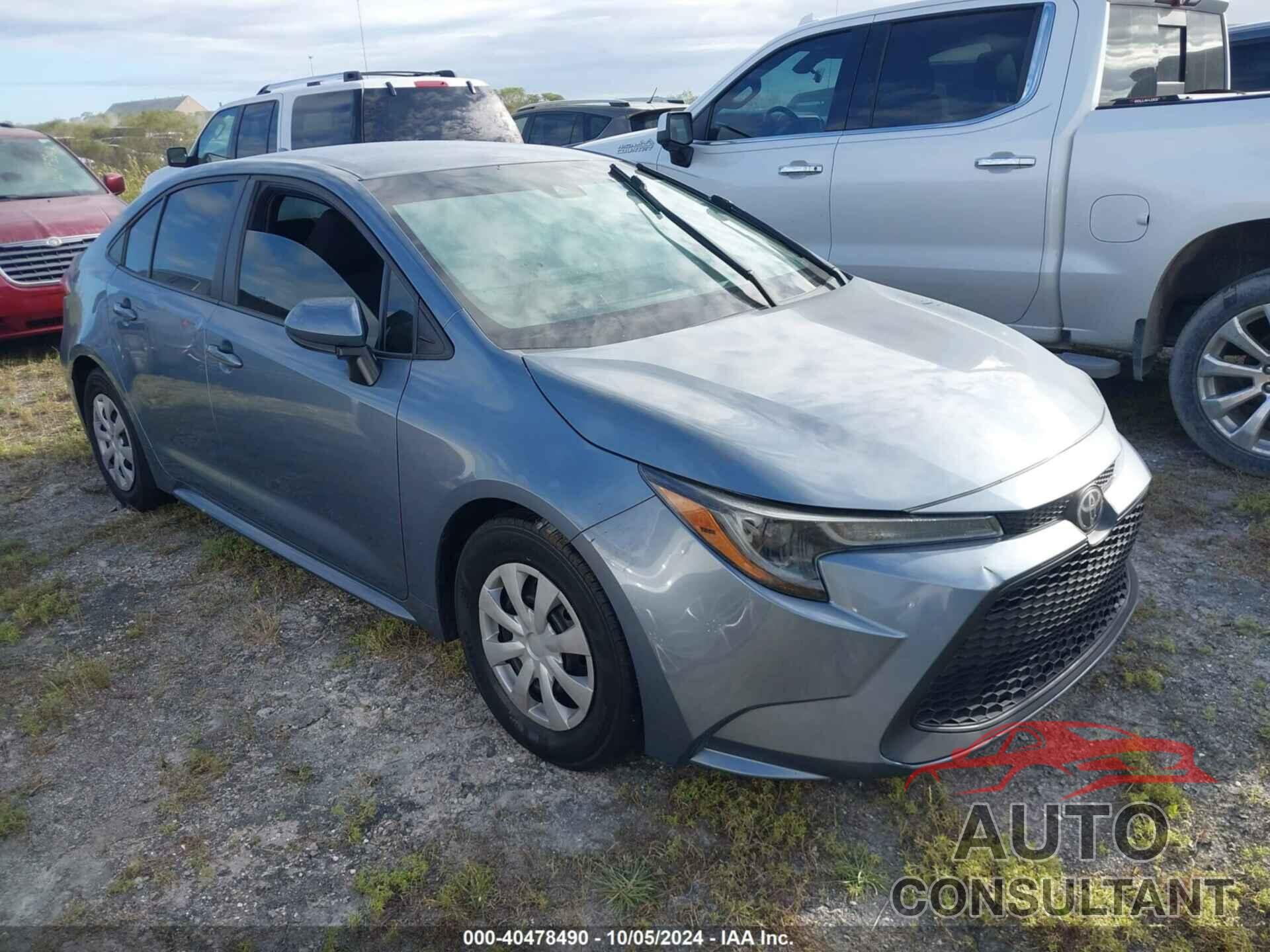 TOYOTA COROLLA 2020 - 5YFEPRAE0LP077977