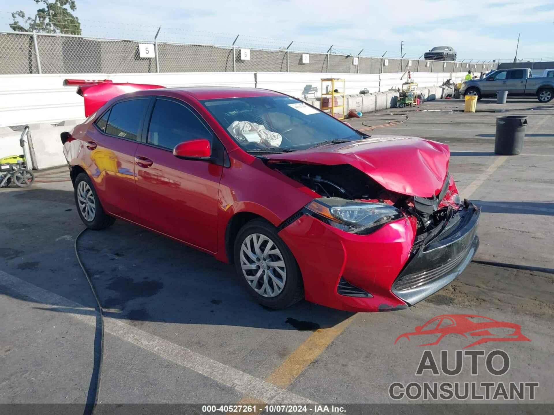 TOYOTA COROLLA 2019 - 5YFBURHE8KP888054