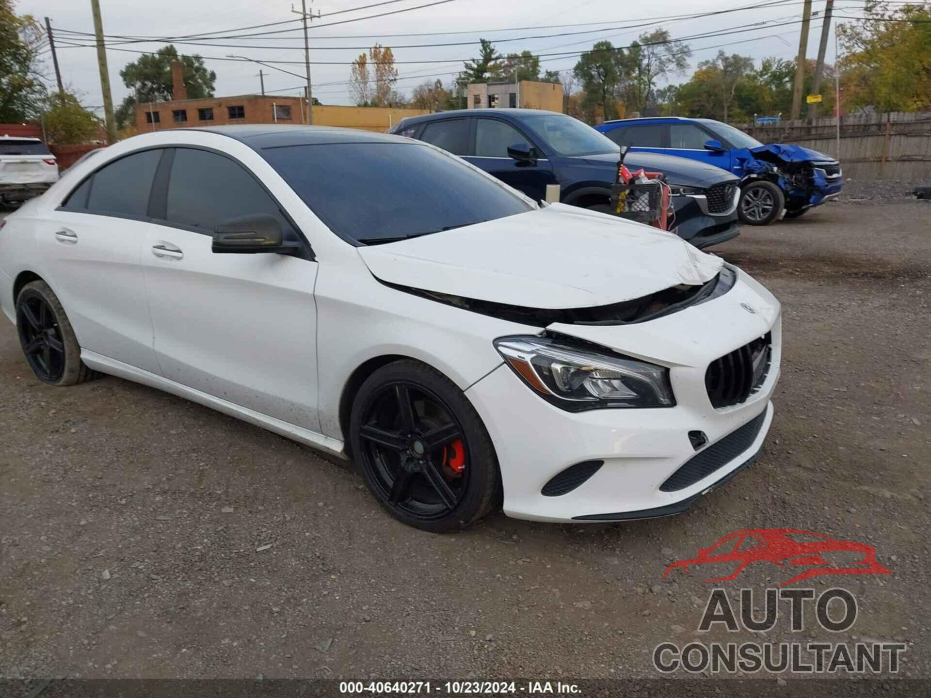 MERCEDES-BENZ CLA 2019 - WDDSJ4GB5KN718997