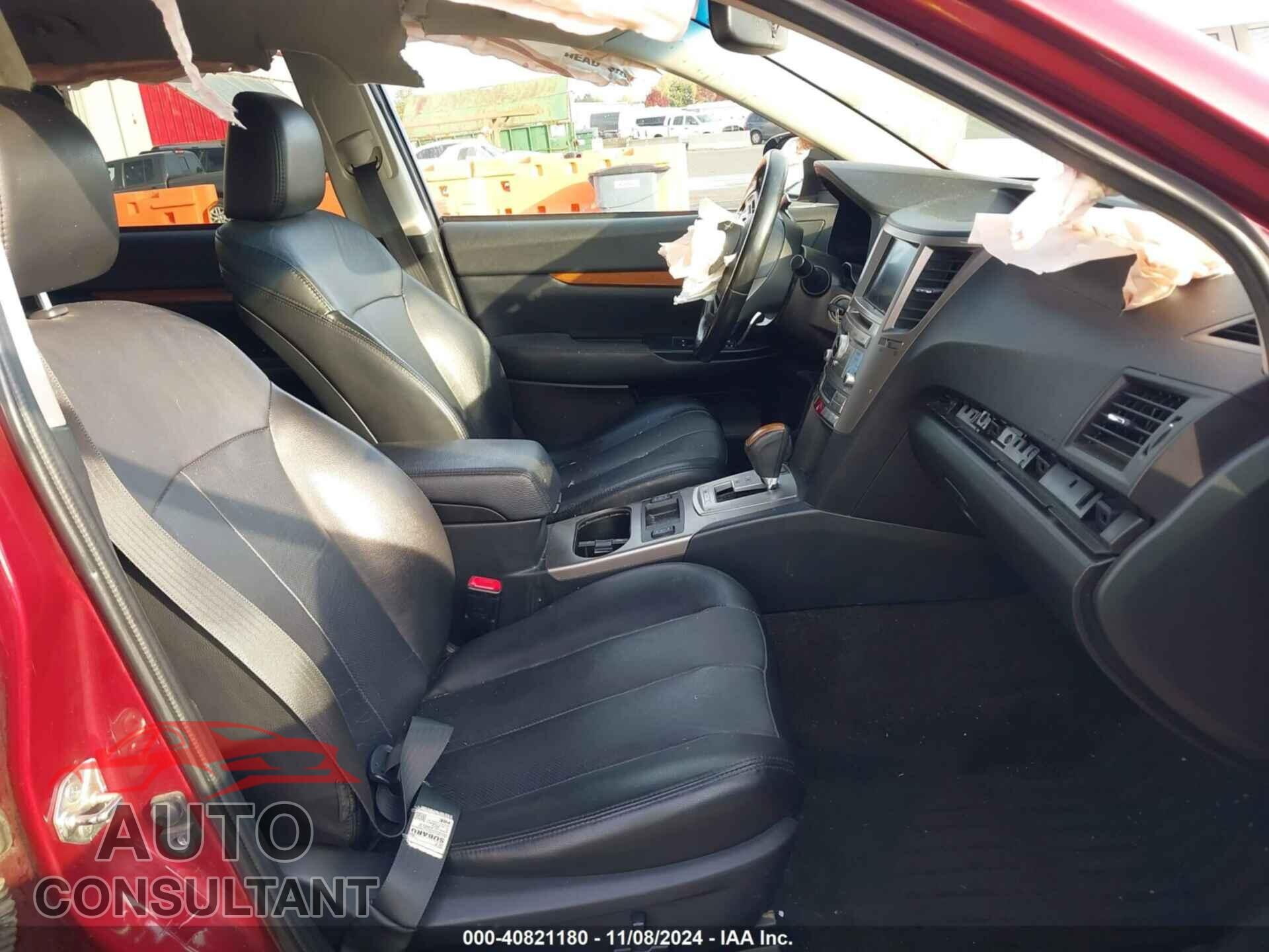 SUBARU OUTBACK 2013 - 4S4BRBLC1D3272234