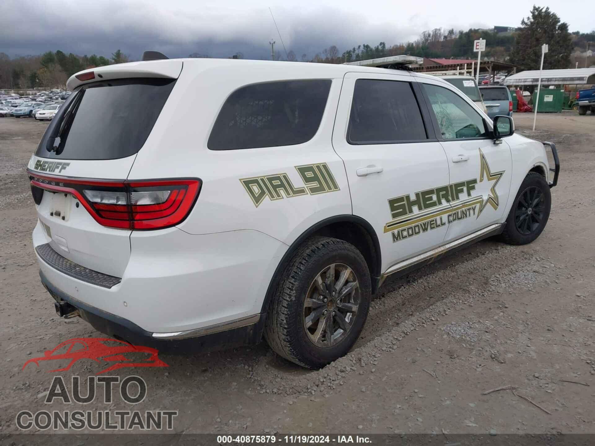 DODGE DURANGO 2020 - 1C4SDJFTXLC443540