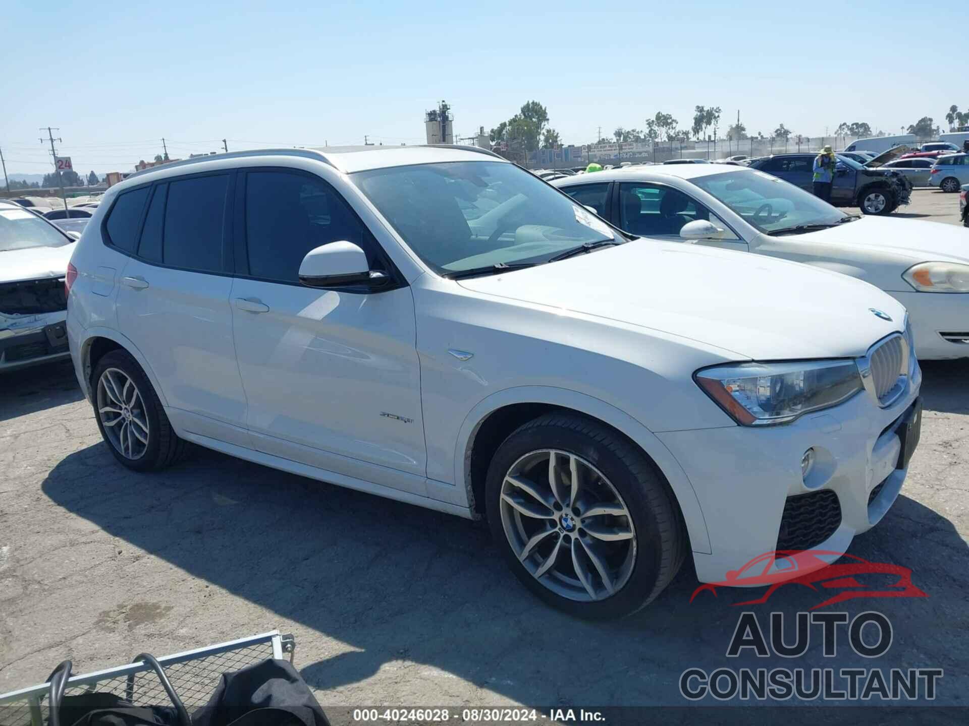 BMW X3 2017 - 5UXWZ7C33H0V87805