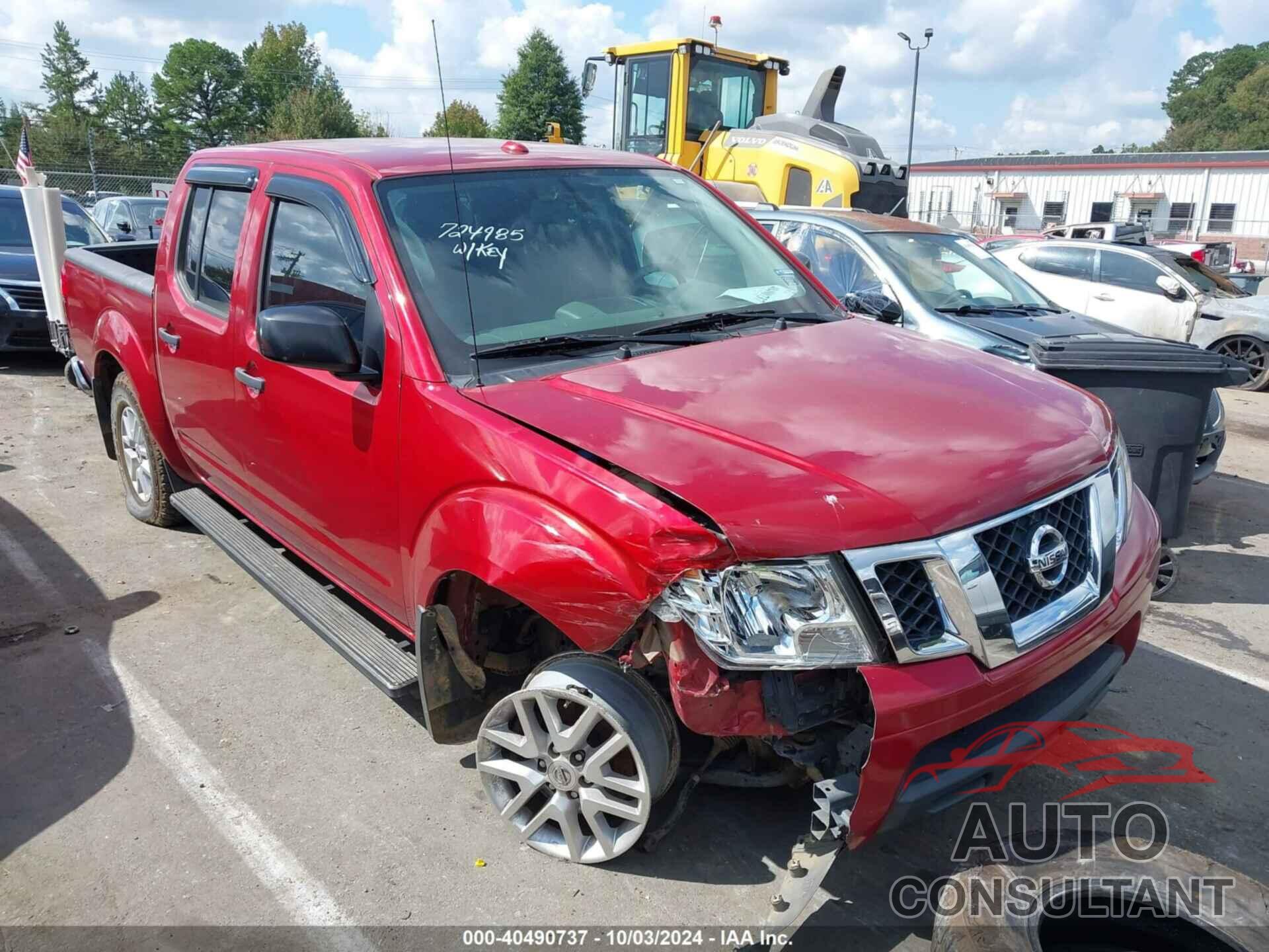 NISSAN FRONTIER 2018 - 1N6AD0ER4JN724985