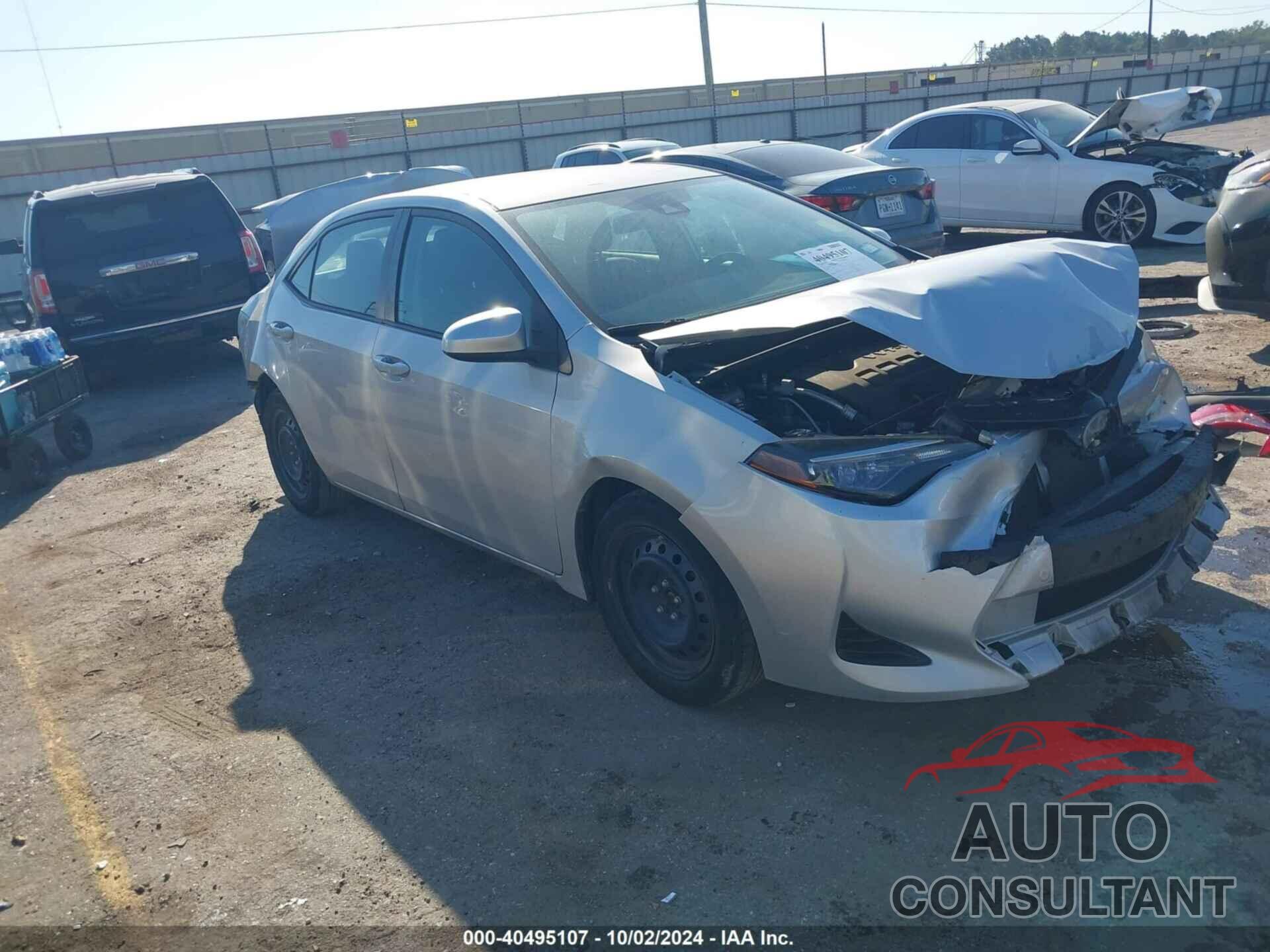 TOYOTA COROLLA 2017 - 2T1BURHE9HC930336