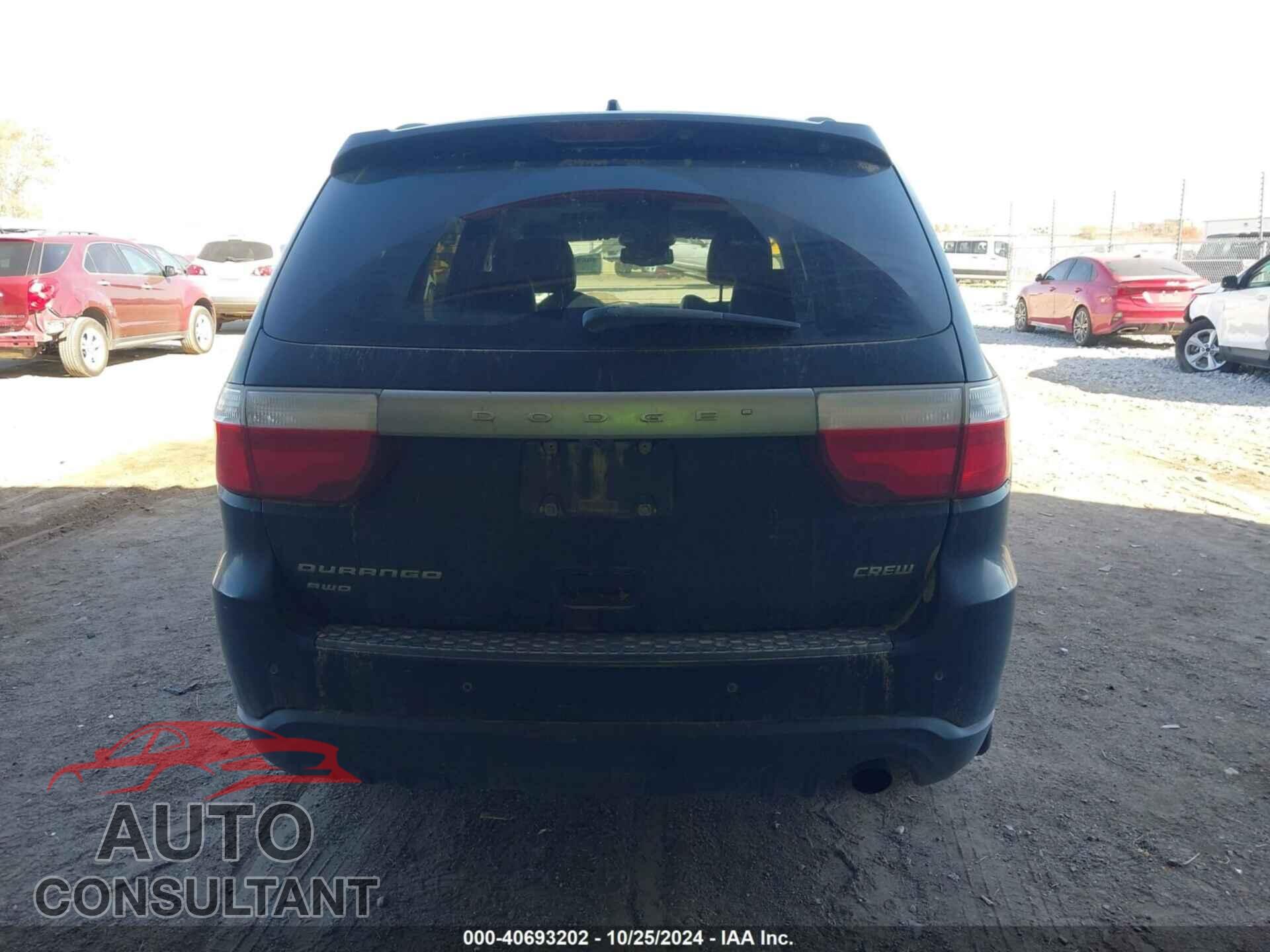 DODGE DURANGO 2012 - 1C4RDJDG7CC181108