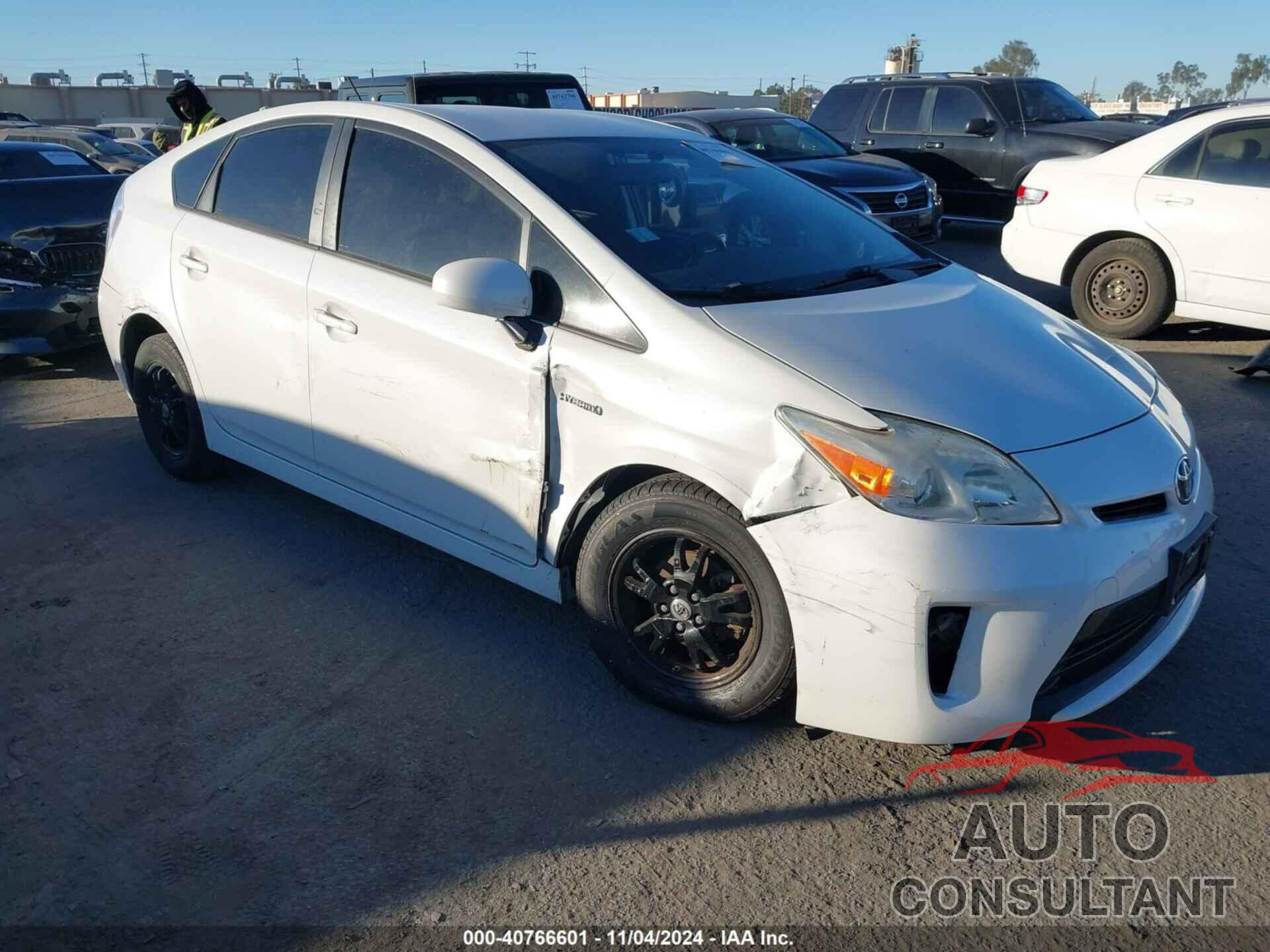 TOYOTA PRIUS 2014 - JTDKN3DU5E0392456
