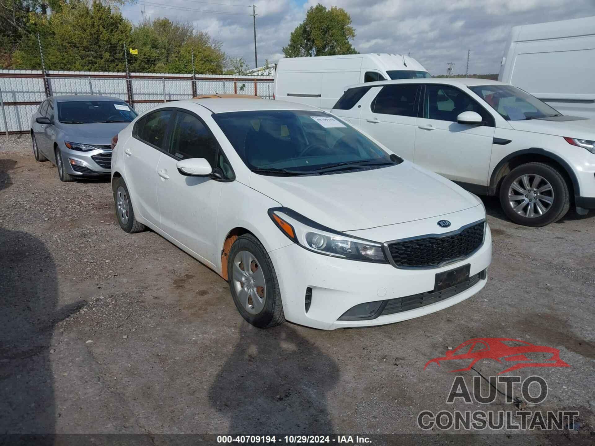 KIA FORTE 2017 - 3KPFK4A79HE071837
