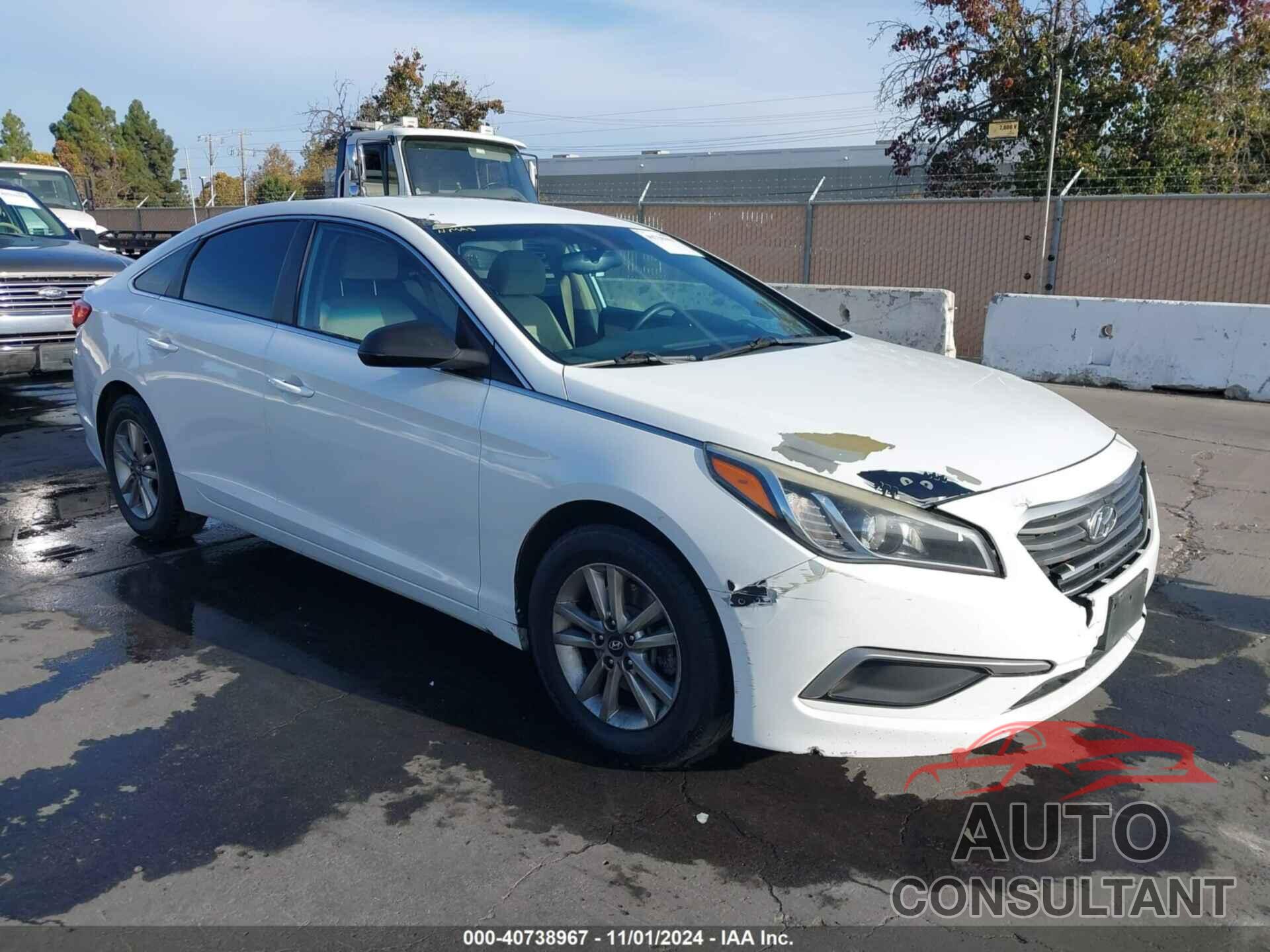 HYUNDAI SONATA 2016 - 5NPE24AF1GH279837