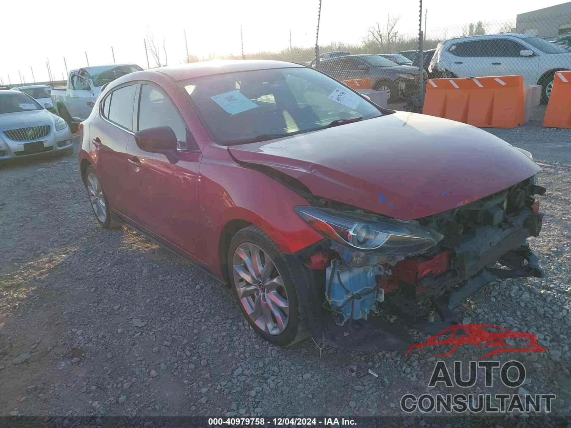 MAZDA MAZDA3 2016 - JM1BM1N37G1330275