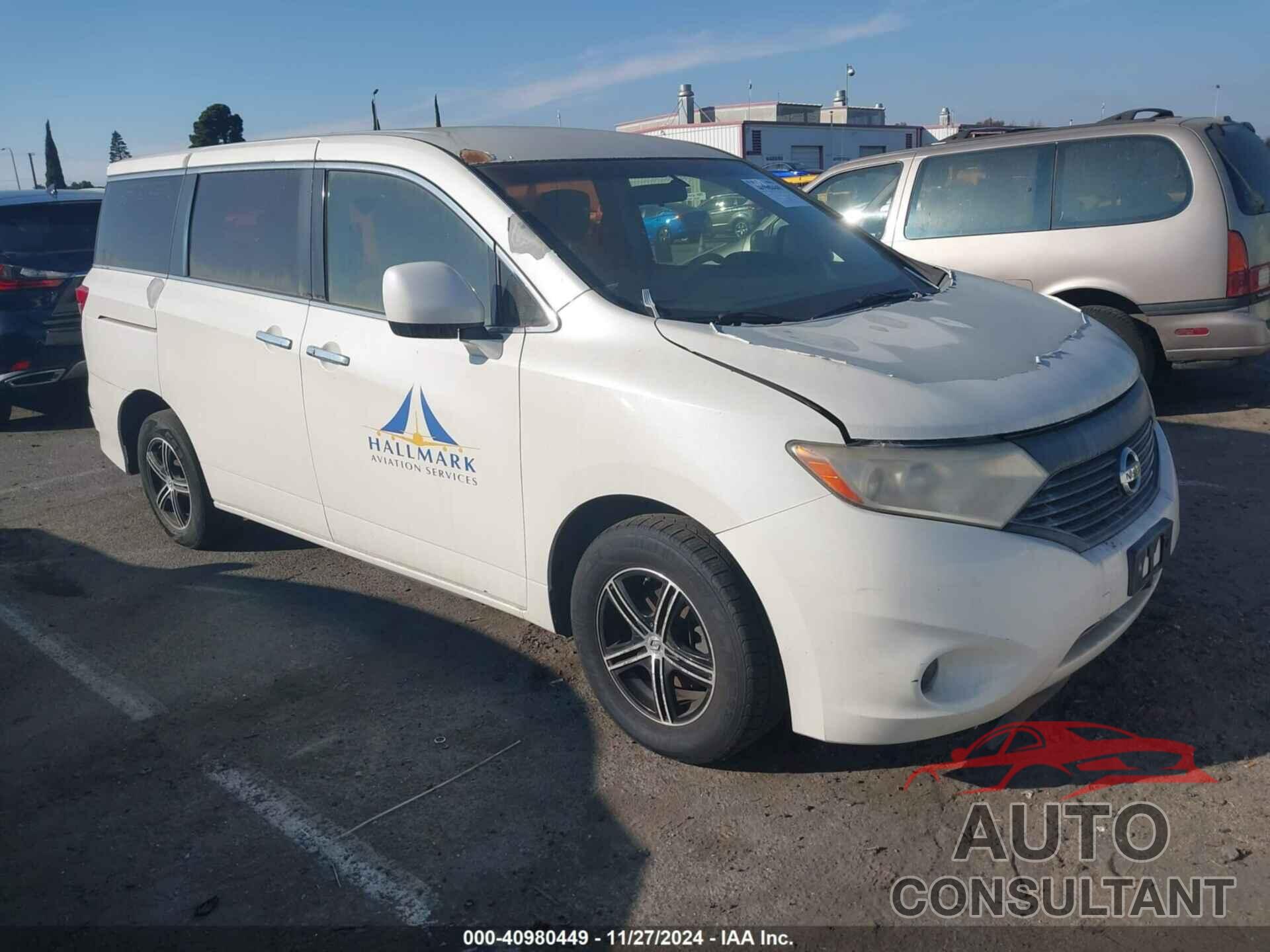 NISSAN QUEST 2014 - JN8AE2KP0E9101588