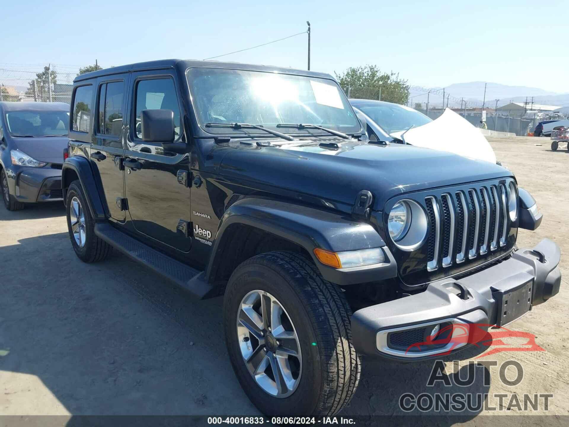 JEEP WRANGLER UNLIMITED 2020 - 1C4HJXEN5LW235136