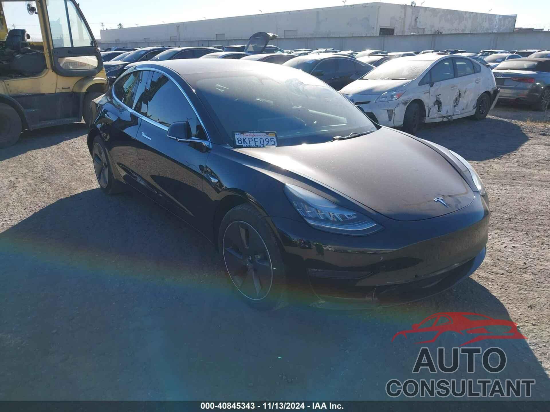 TESLA MODEL 3 2019 - 5YJ3E1EAXKF325426