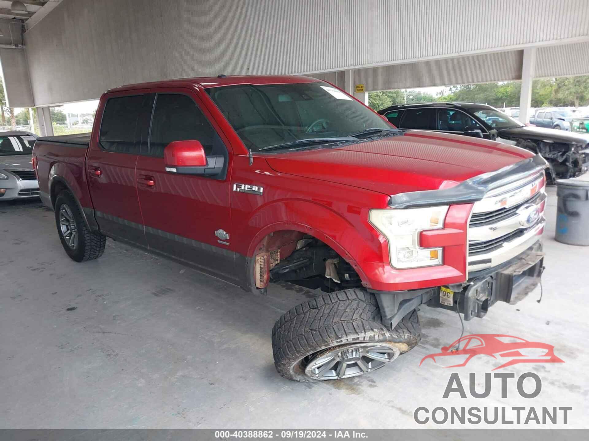 FORD F-150 2016 - 1FTEW1CG4GFC12975