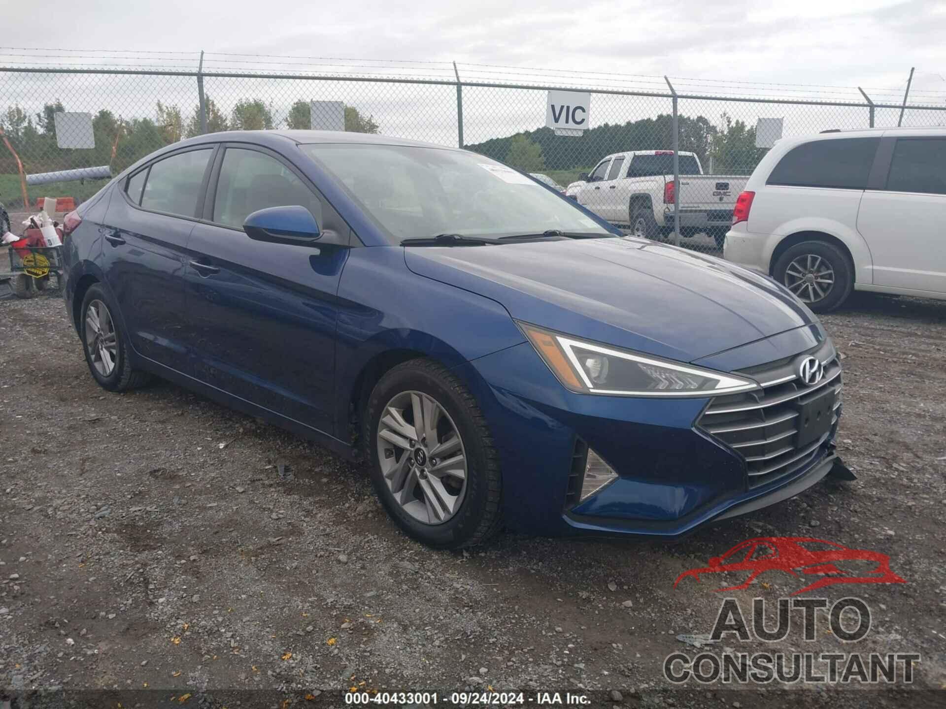 HYUNDAI ELANTRA 2020 - 5NPD84LF9LH557806