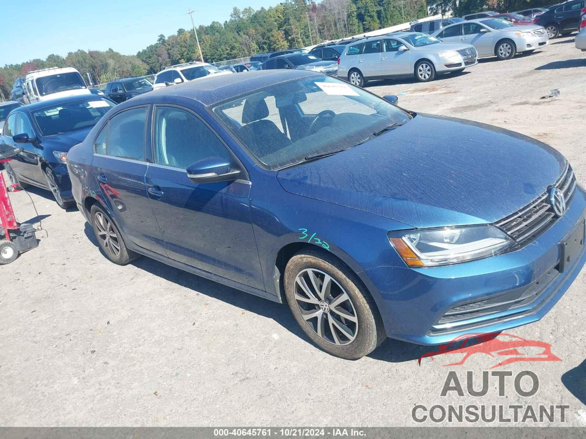 VOLKSWAGEN JETTA 2017 - 3VWDB7AJ3HM262869