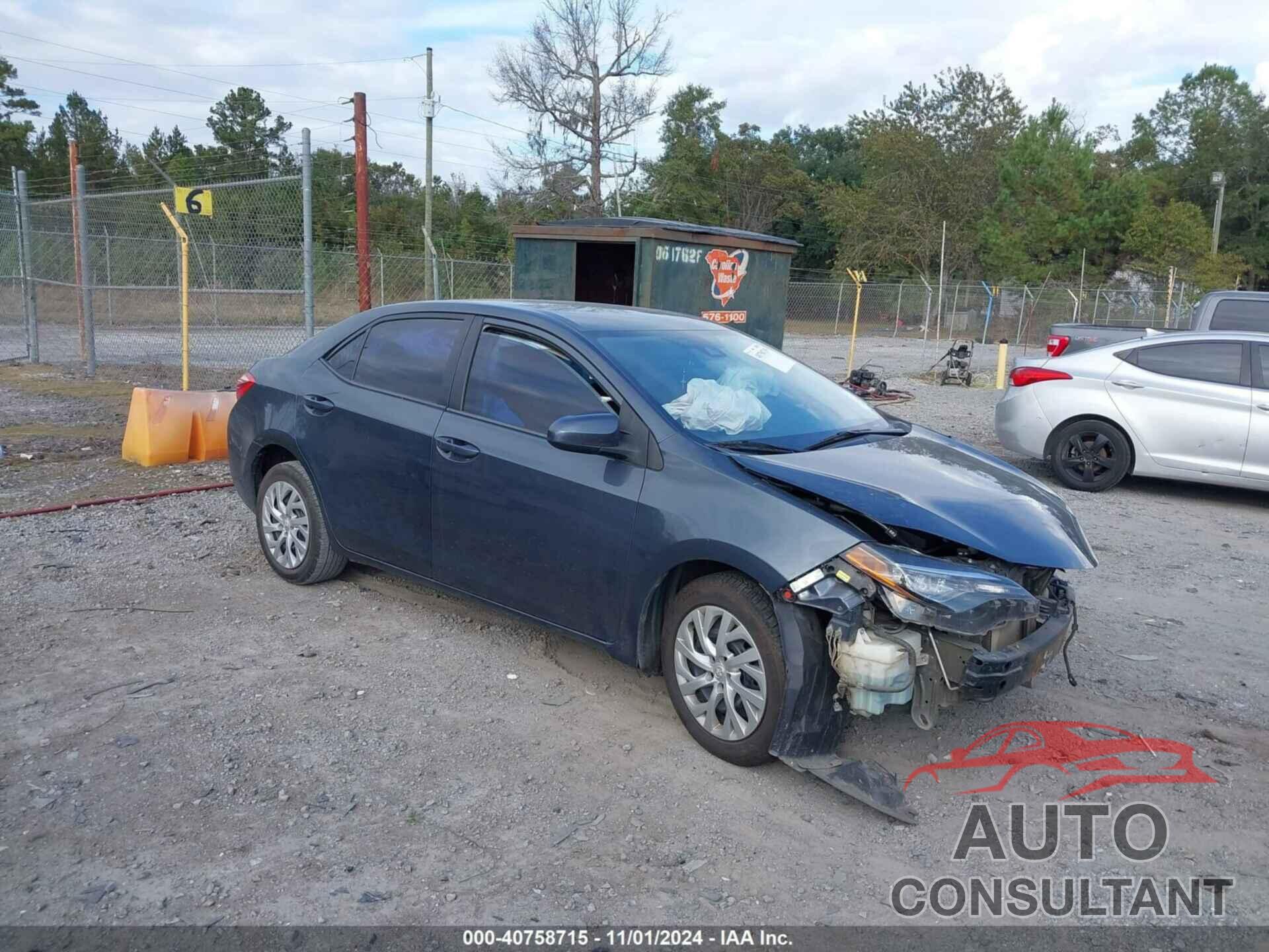 TOYOTA COROLLA 2019 - 5YFBURHE7KP872623