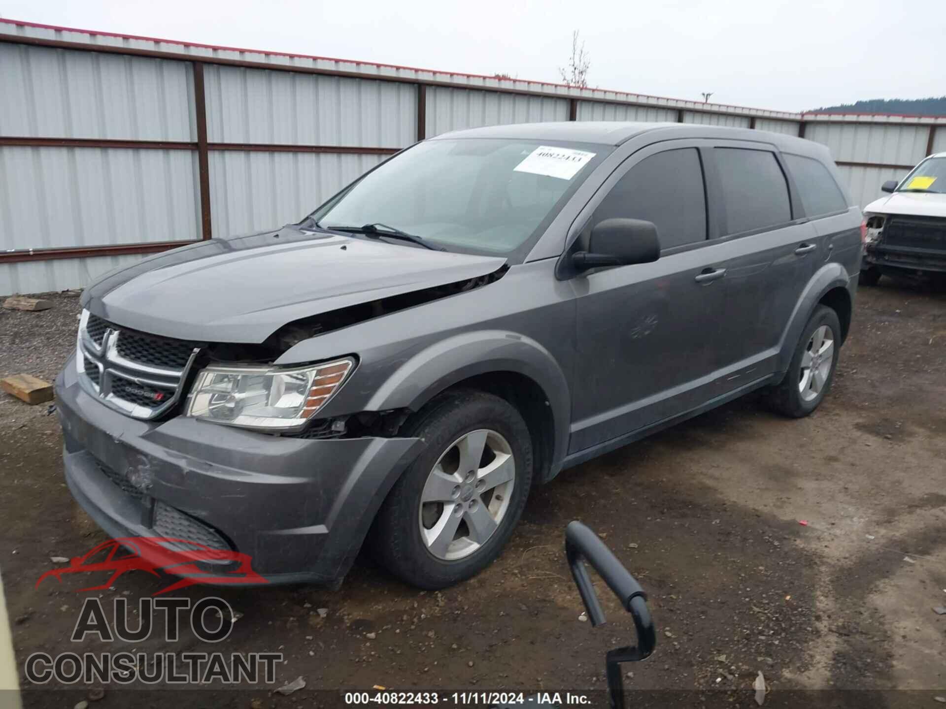 DODGE JOURNEY 2013 - 3C4PDCAB3DT532002