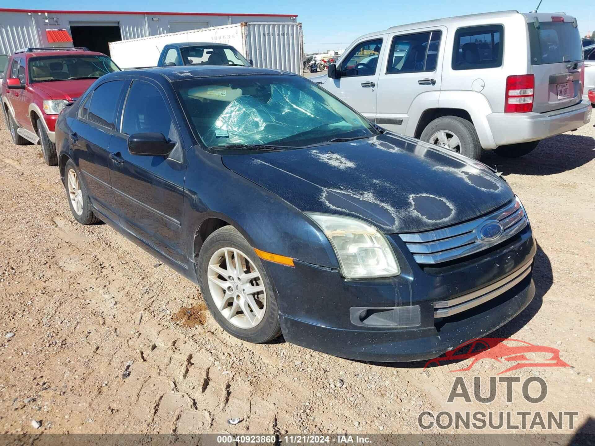 FORD FUSION 2009 - 3FAHP071X9R166204